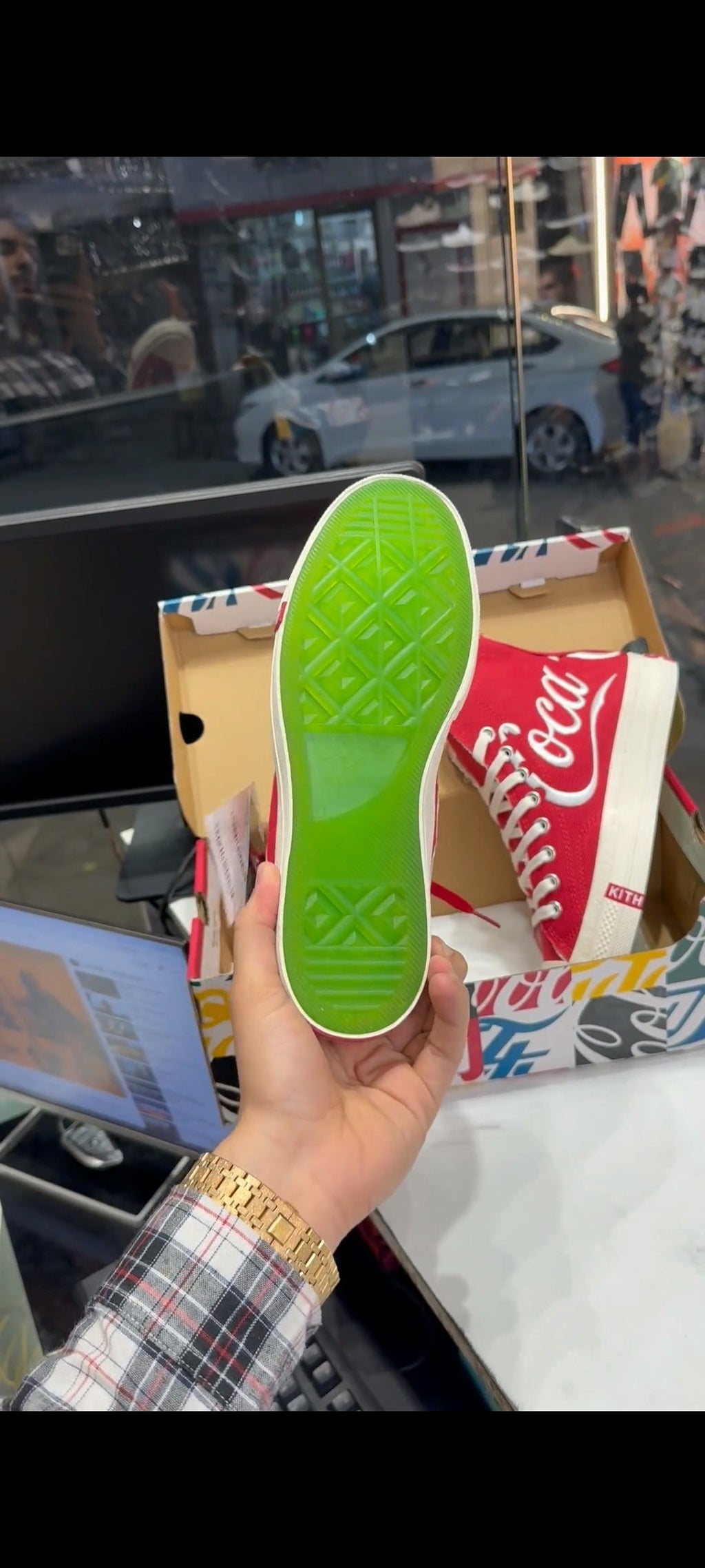 CONVERSE CHUCK TAYLOR 70 KITH X  COCO COLA