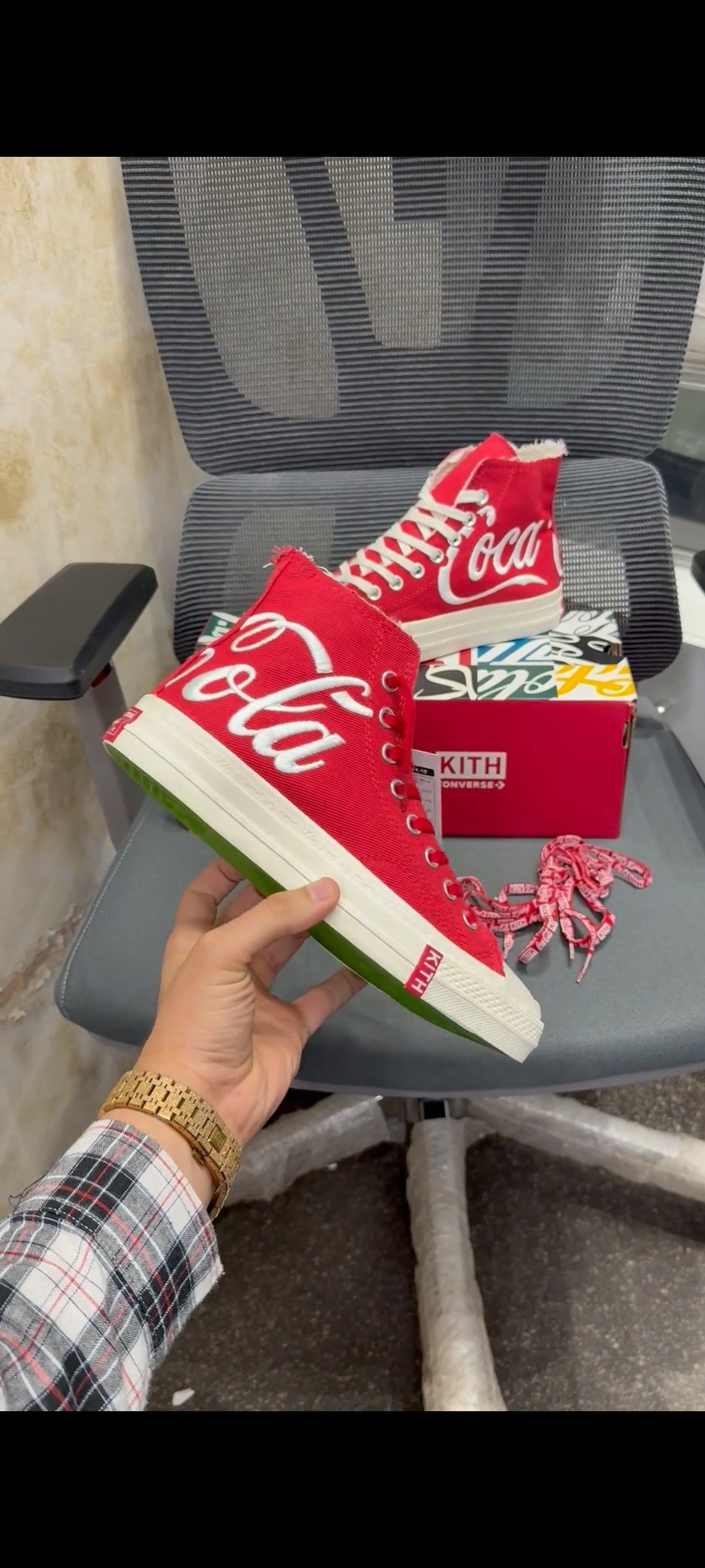 CONVERSE CHUCK TAYLOR 70 KITH X  COCO COLA