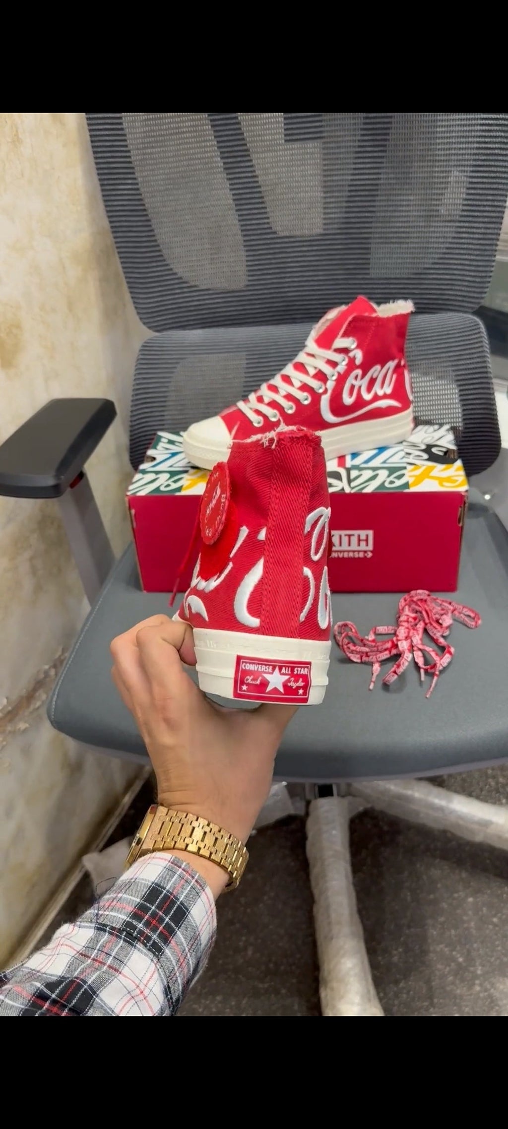 CONVERSE CHUCK TAYLOR 70 KITH X  COCO COLA