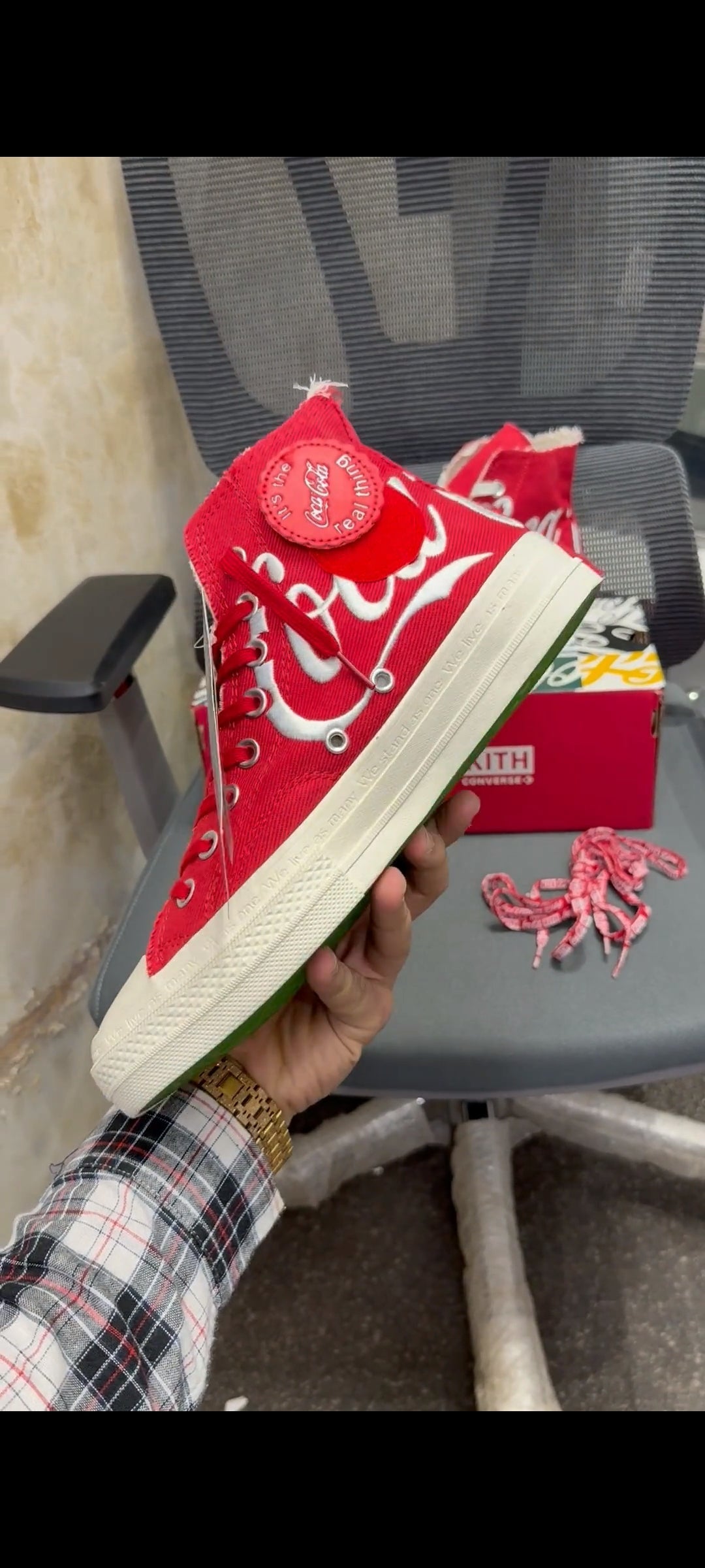 CONVERSE CHUCK TAYLOR 70 KITH X  COCO COLA