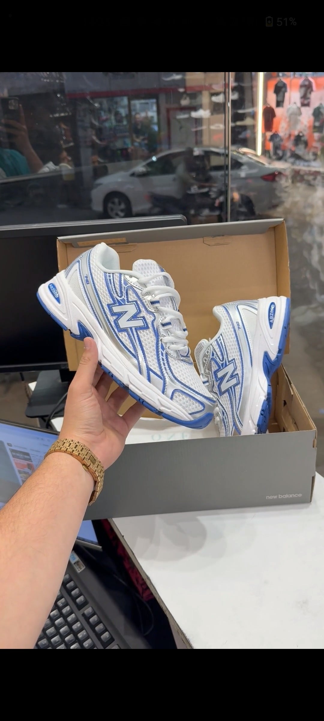 NEW BALANCE 740 BLUE AGATE