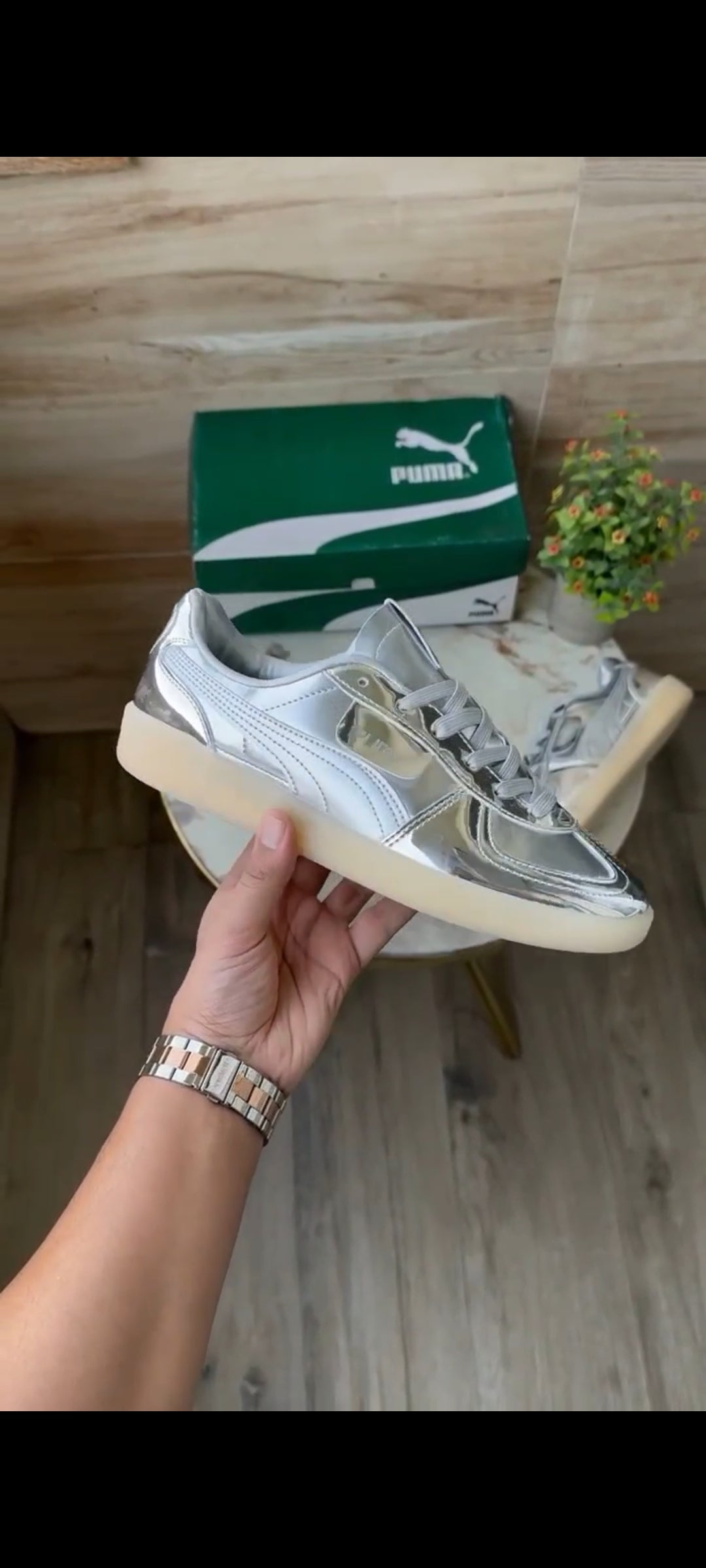 PUMA PALERMO x HAJIME SORAYAMA  SILVER COOL LIGHT GRAY