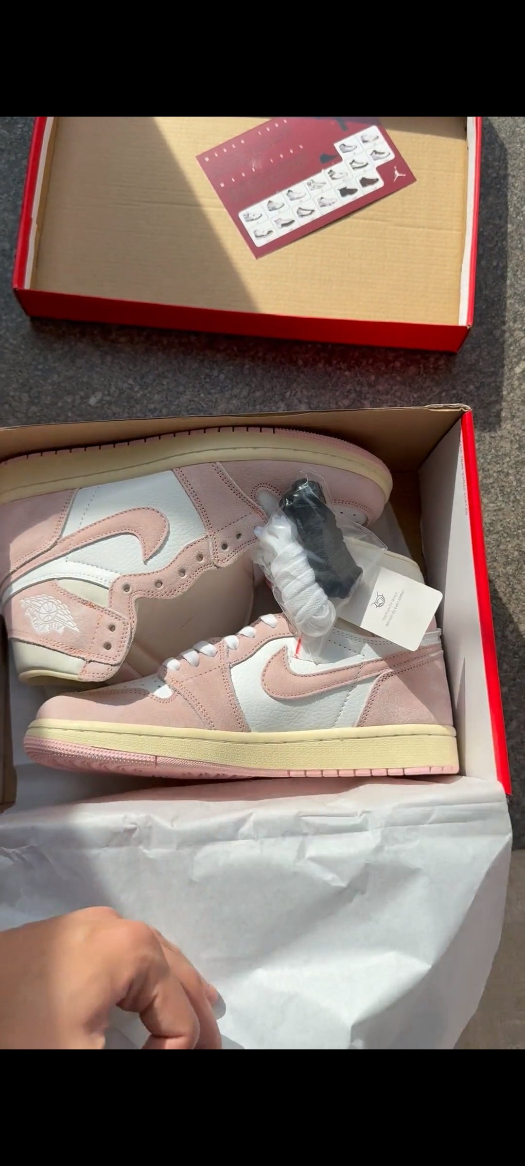AIR JORDAN 1 WASHED PINK U. A