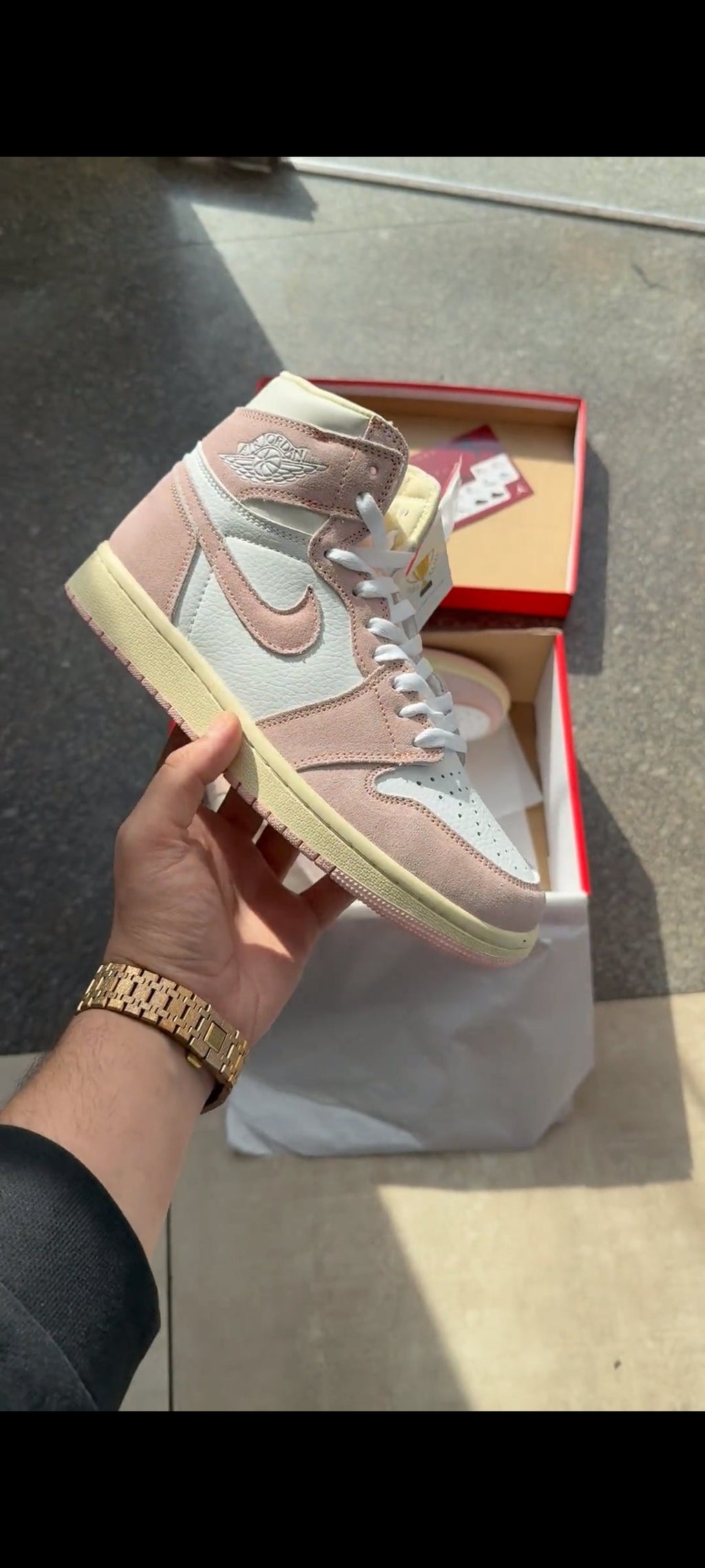 AIR JORDAN 1 WASHED PINK U. A
