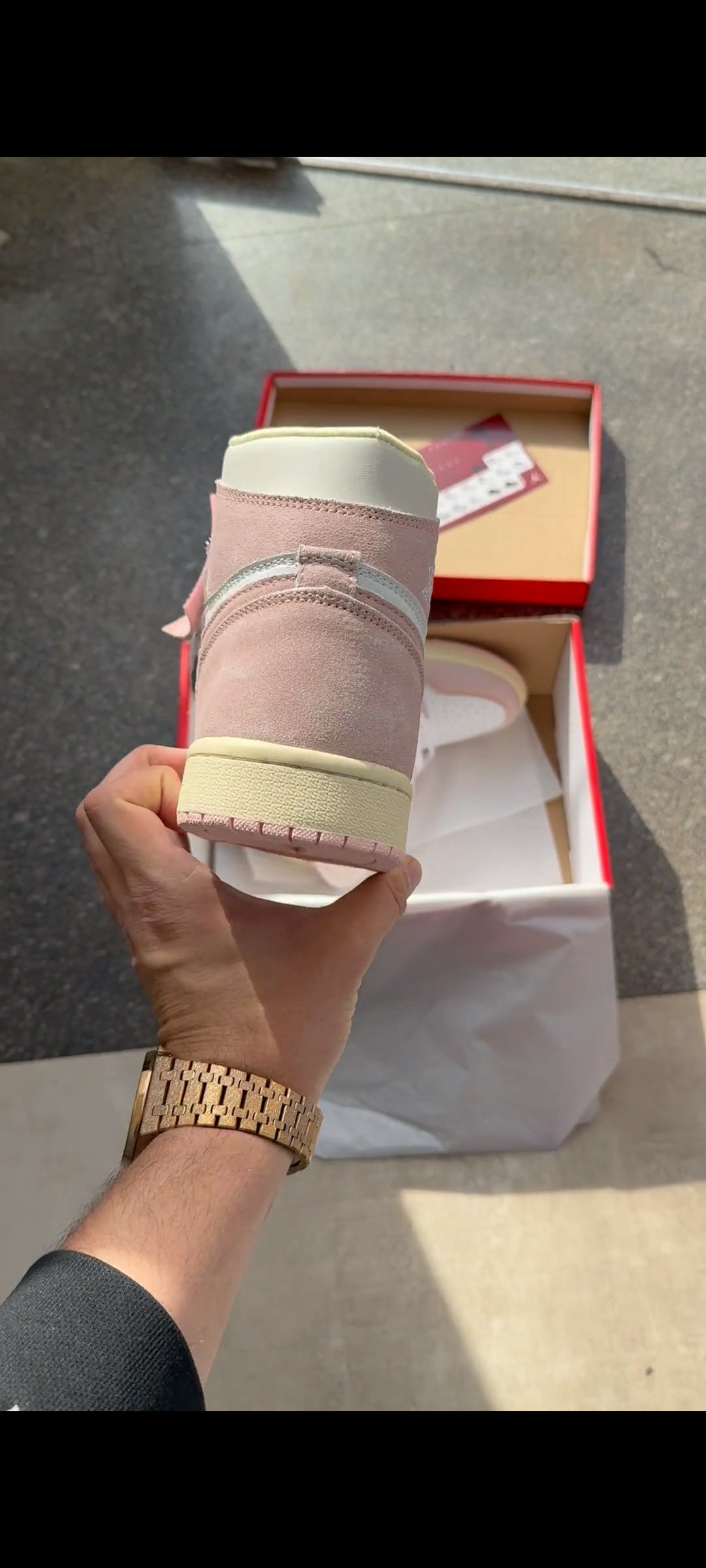 AIR JORDAN 1 WASHED PINK U. A