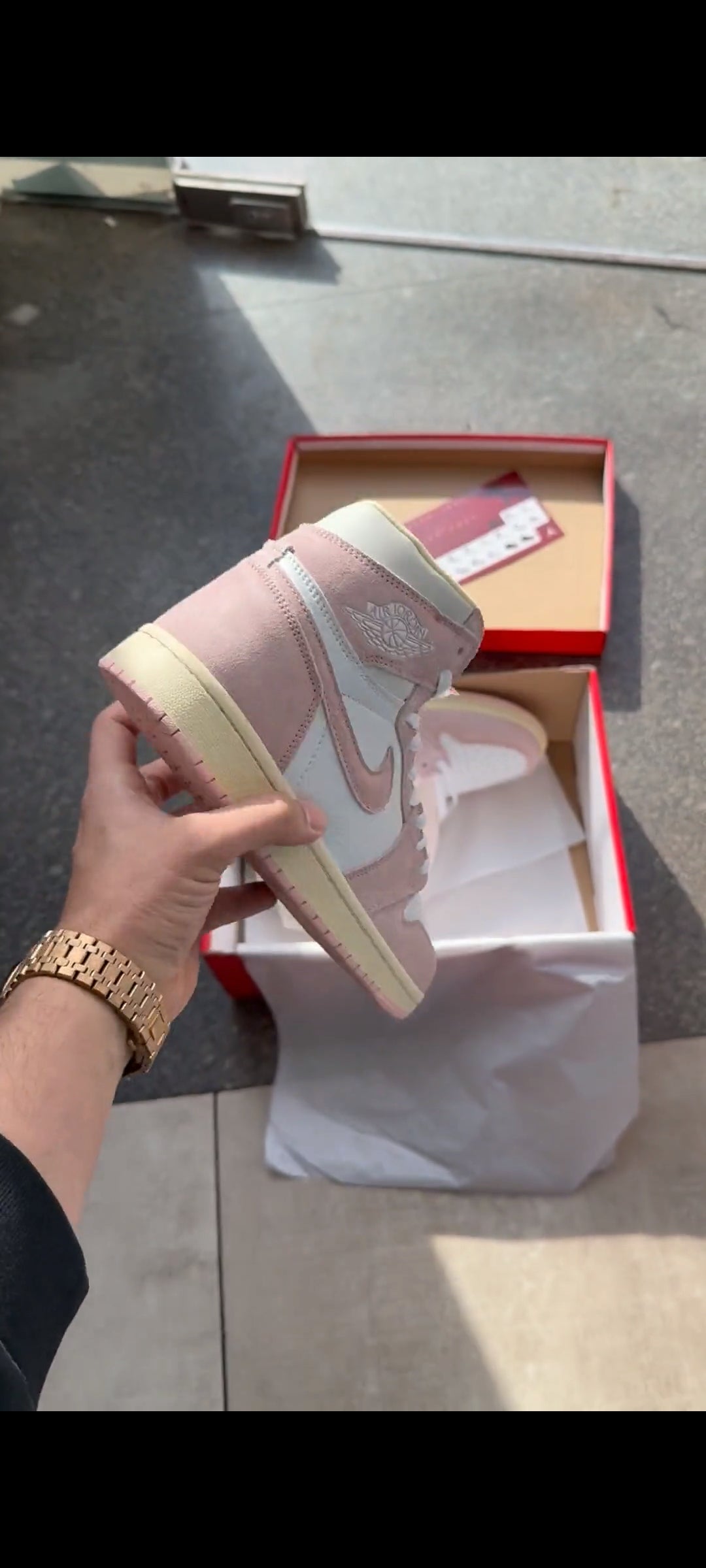 AIR JORDAN 1 WASHED PINK U. A