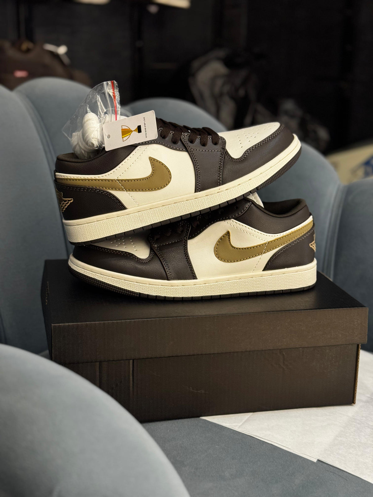 JORDAN 1 LOW SHADOW BROWN