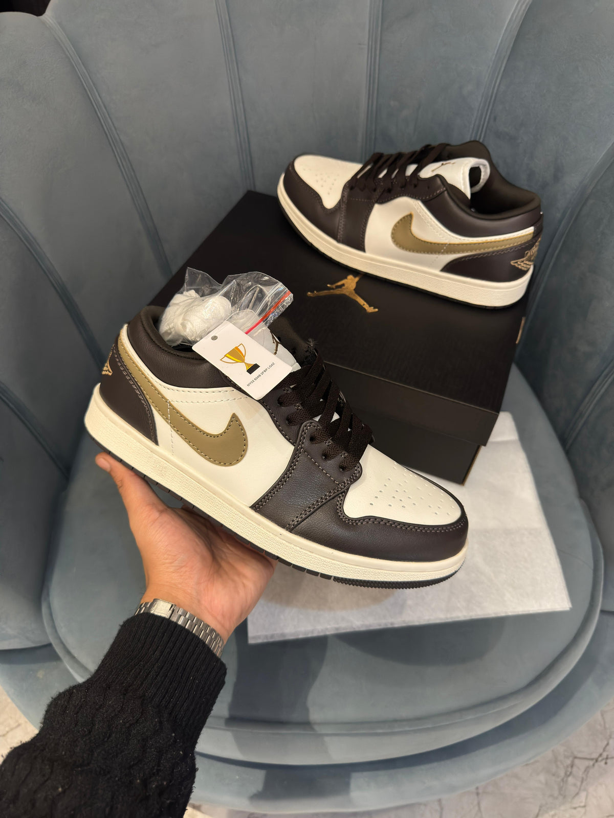 JORDAN 1 LOW SHADOW BROWN