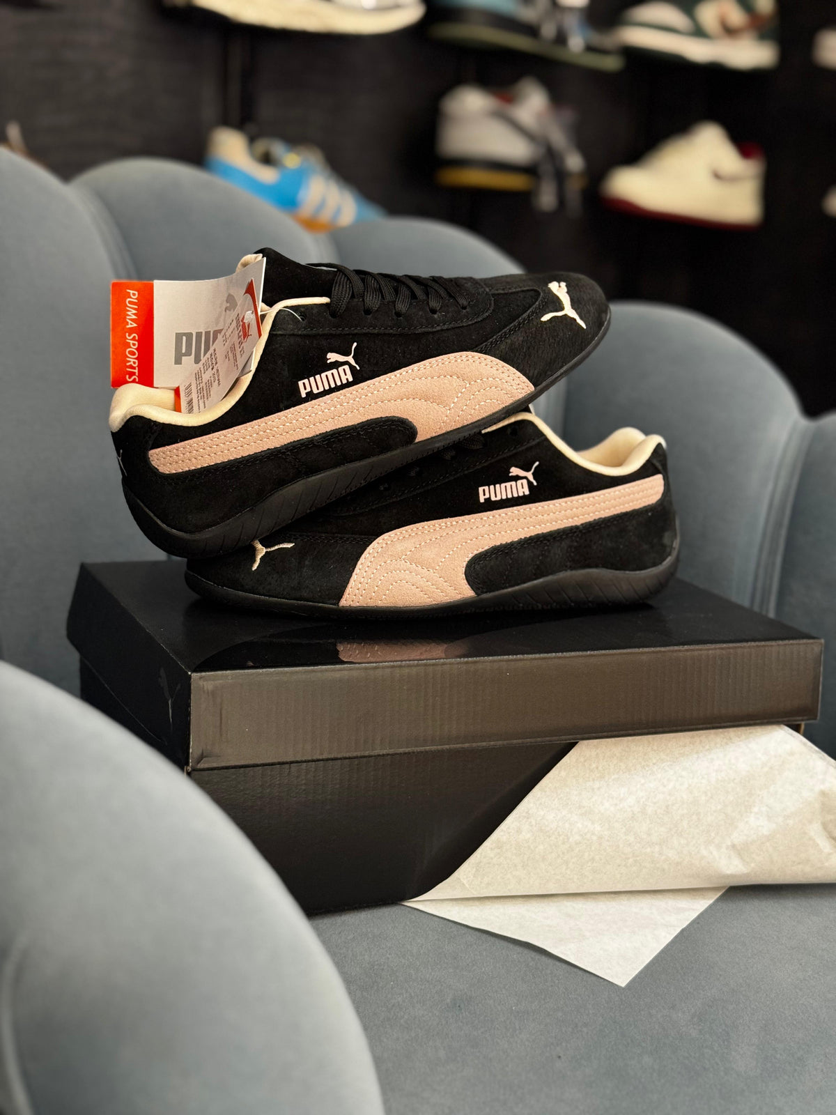 PUMA SPEED CAT BLACK PINK