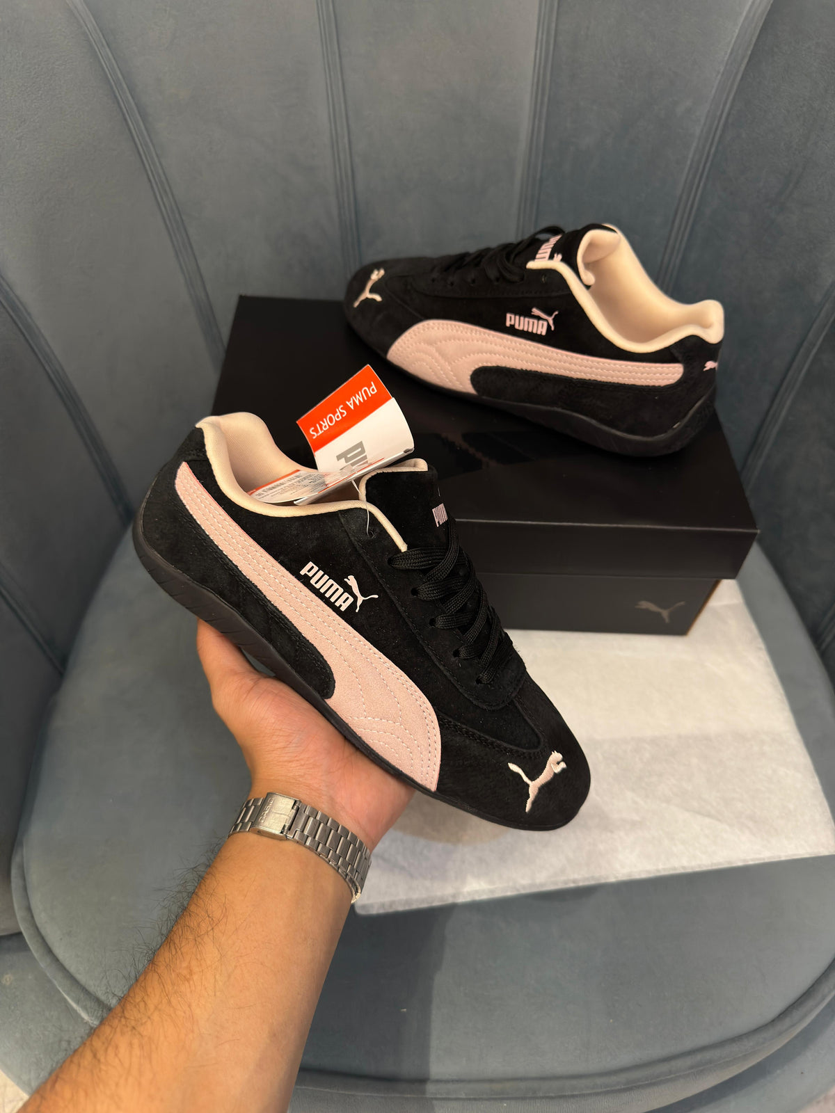 PUMA SPEED CAT BLACK PINK