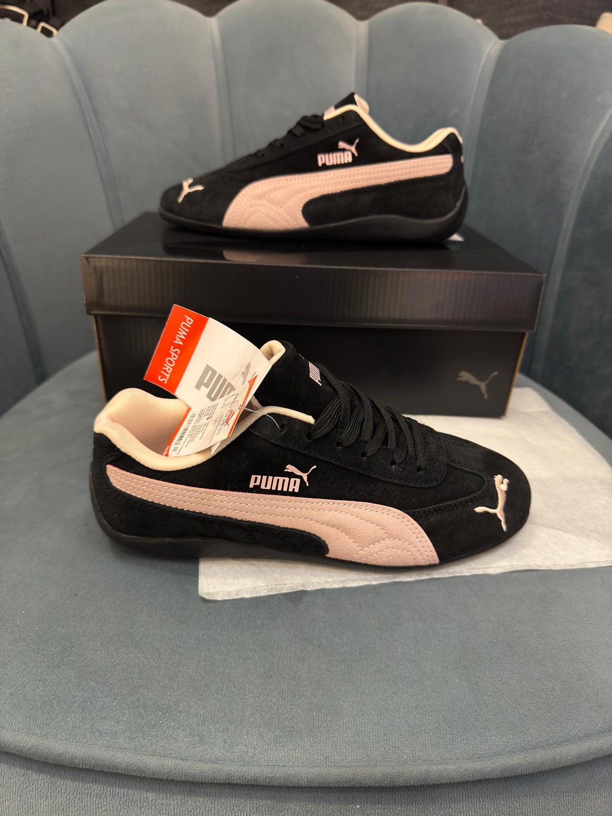 PUMA SPEED CAT BLACK PINK