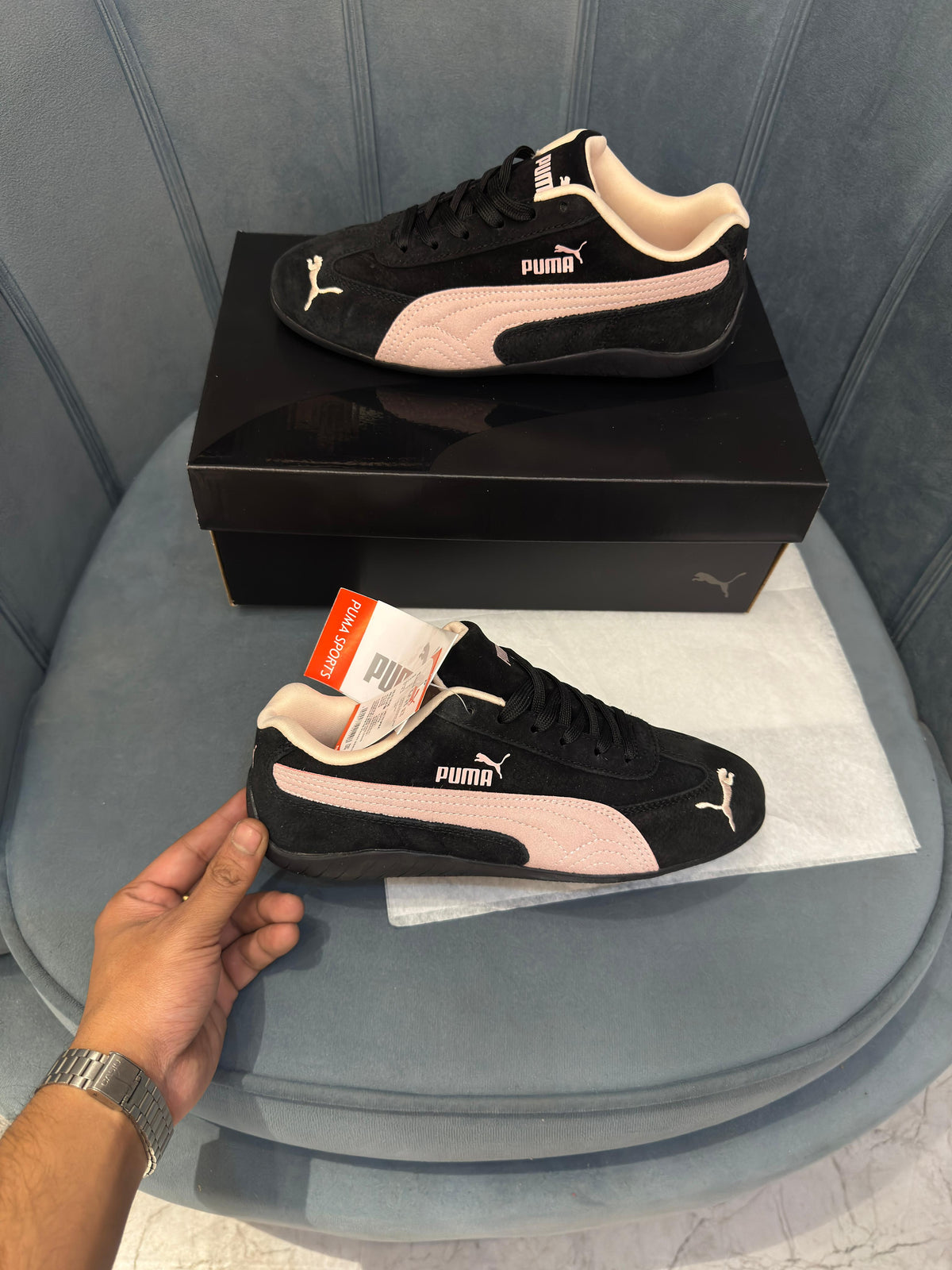 PUMA SPEED CAT BLACK PINK