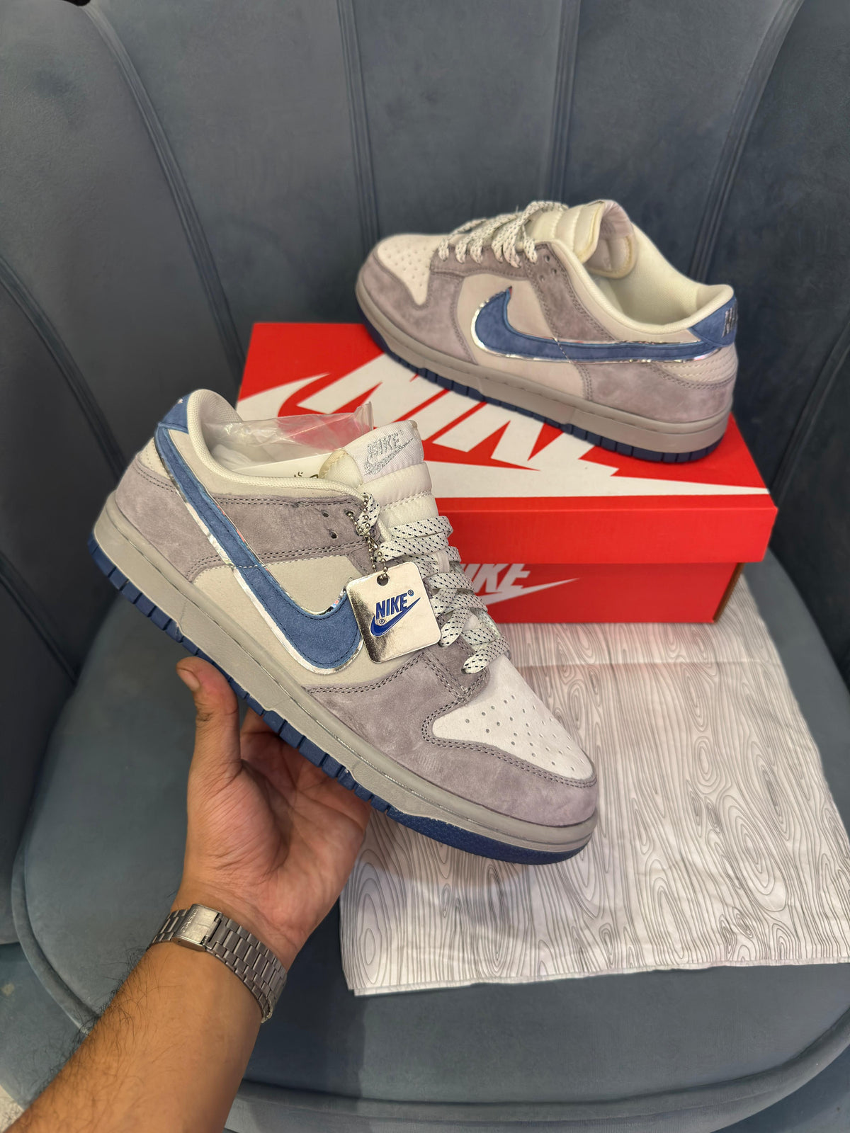 NIKE SB DUNK OTOMO GREY BLUE