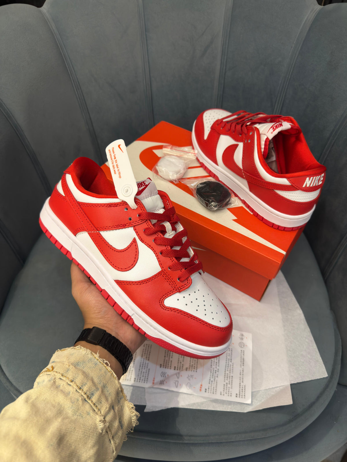 NIKE SB DUNK RED