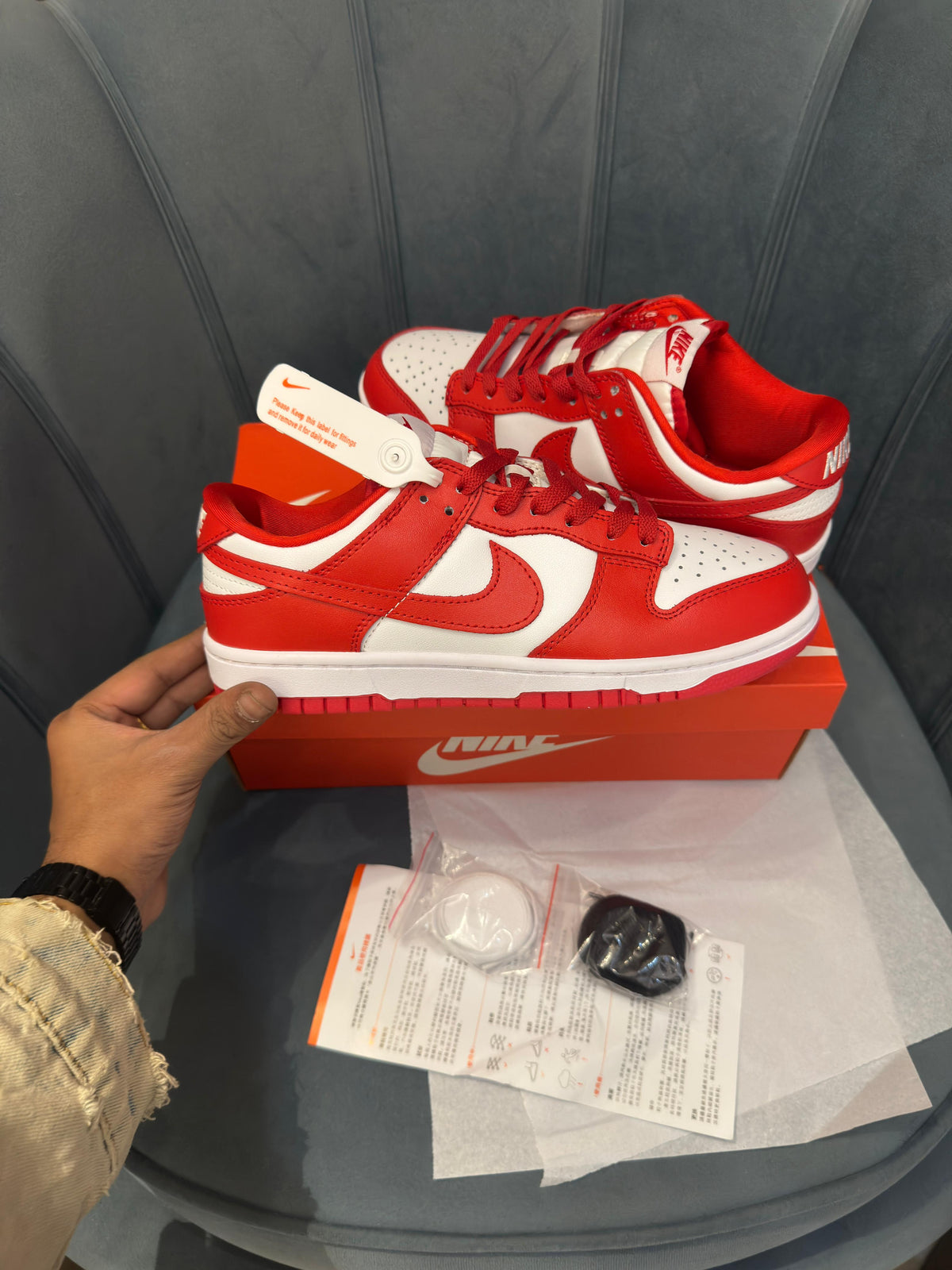 NIKE SB DUNK RED