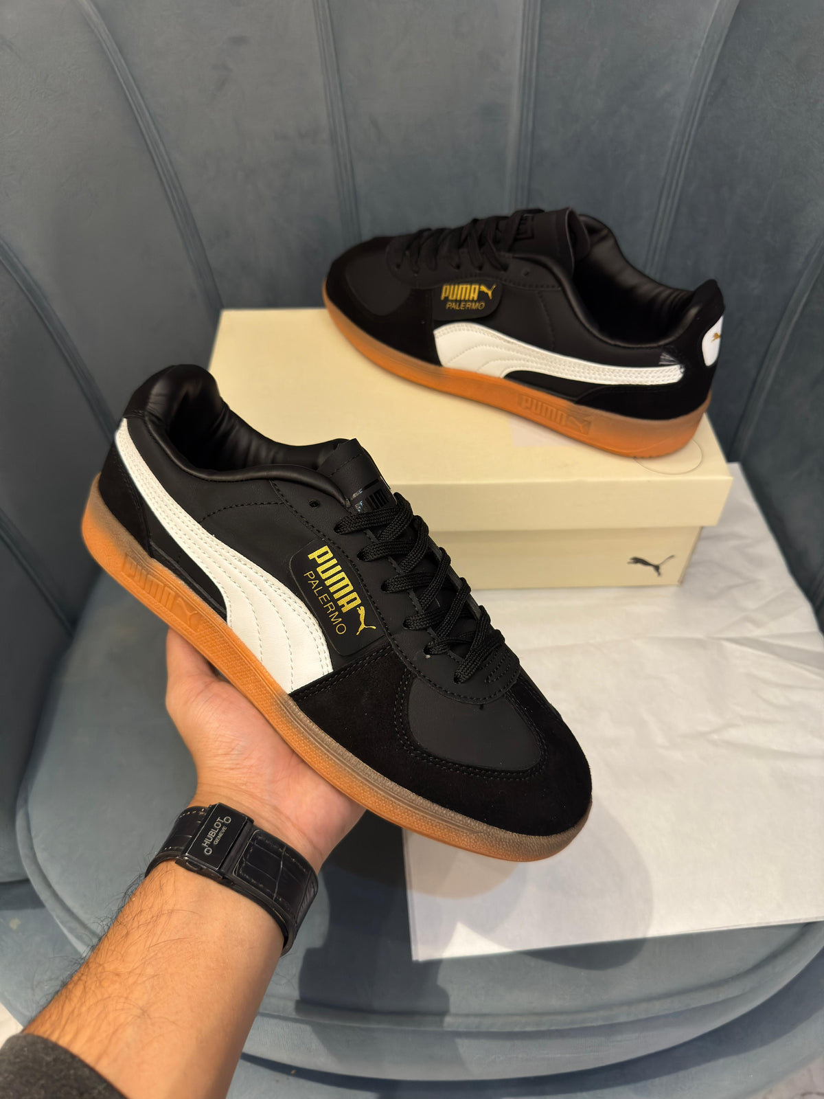 PUMA PALERMO OG BLACK/WHITE