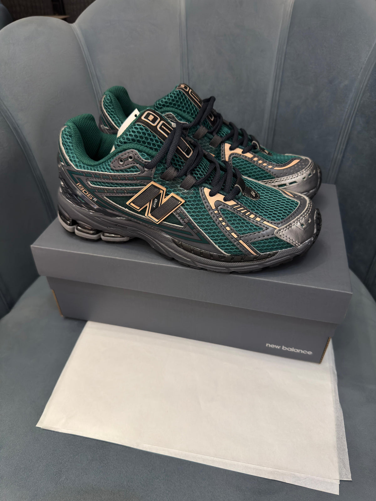 NEW BALANCE 1906 TRAIL GREEN MIX