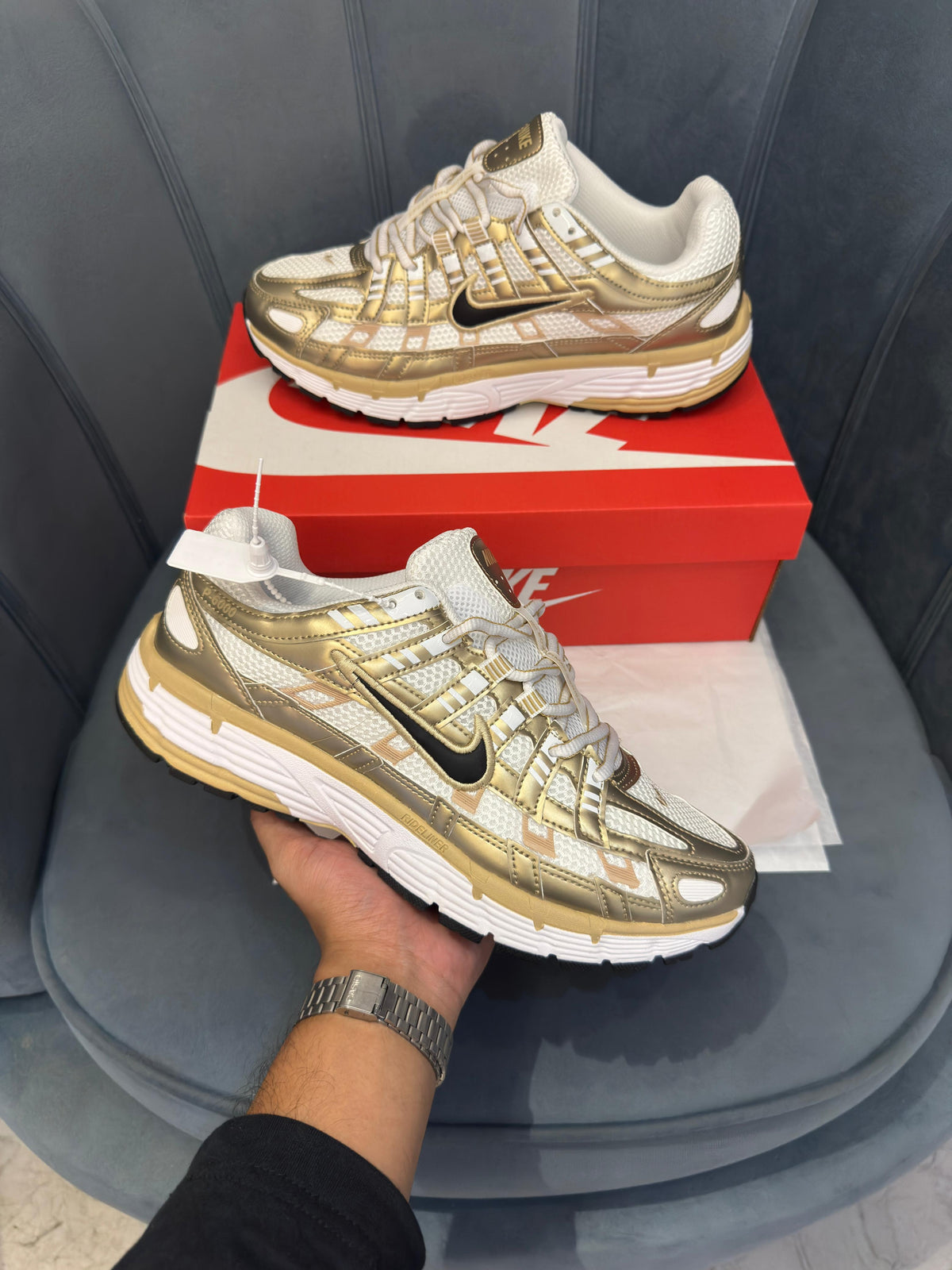 NIKE P-6000 TRAINER GOLDEN