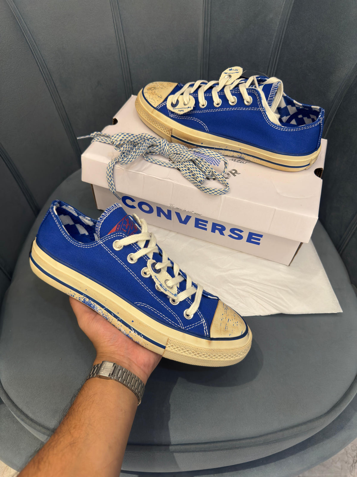 CONVERSE CHUCK 70 ADERERROR BLUE LOW