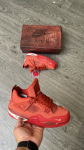 AIR JORDANS RETRO 4 NIGEL SYLVESTER BRICK BY BRICK