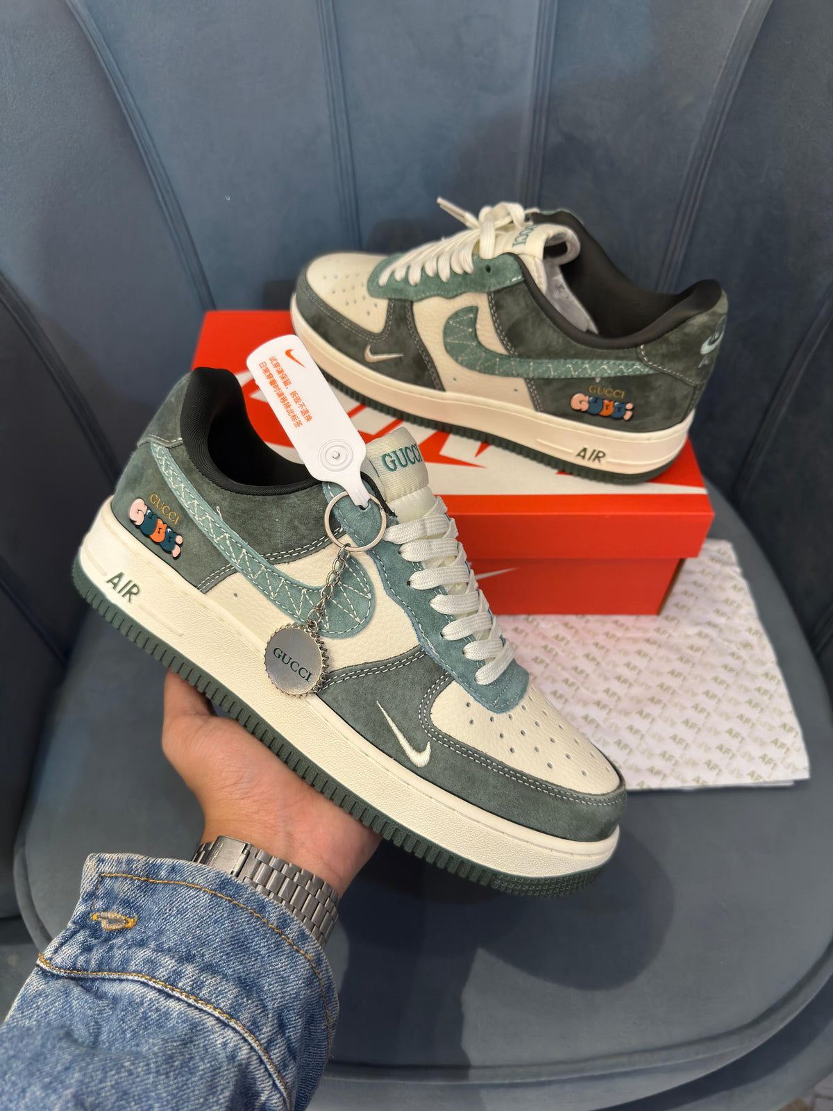 NIKE AIRFORCE1 GUCCI