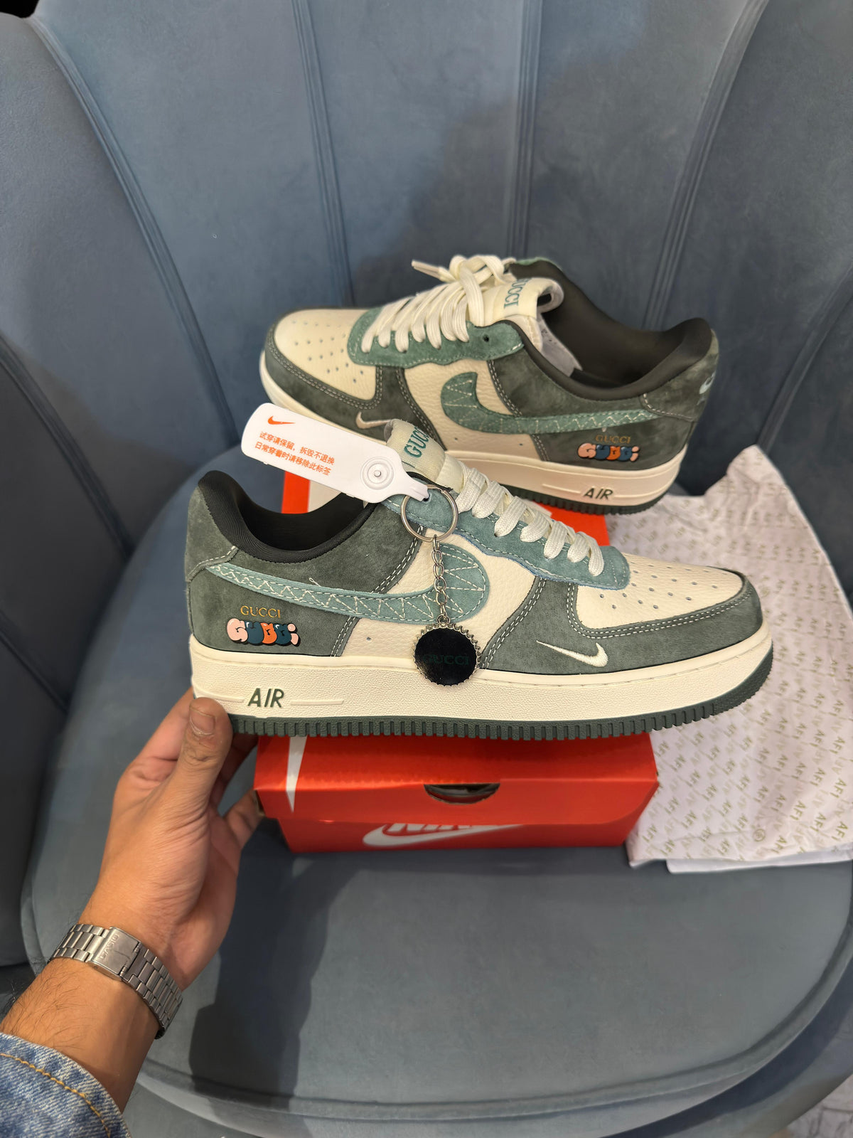 NIKE AIRFORCE1 GUCCI