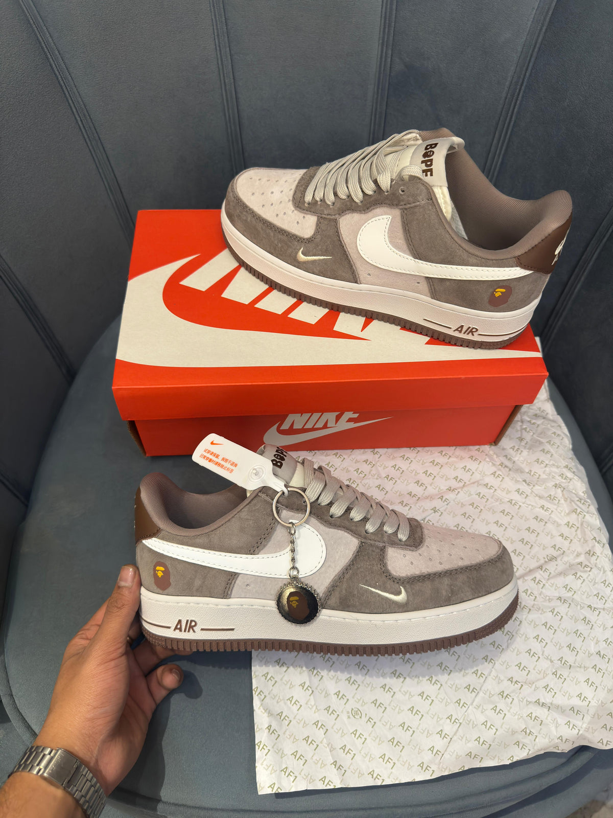 NIKE AIRFORCE1 BAPE