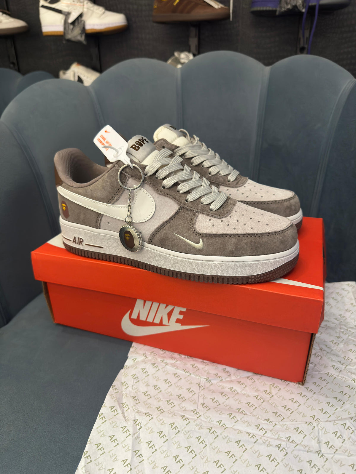 NIKE AIRFORCE1 BAPE