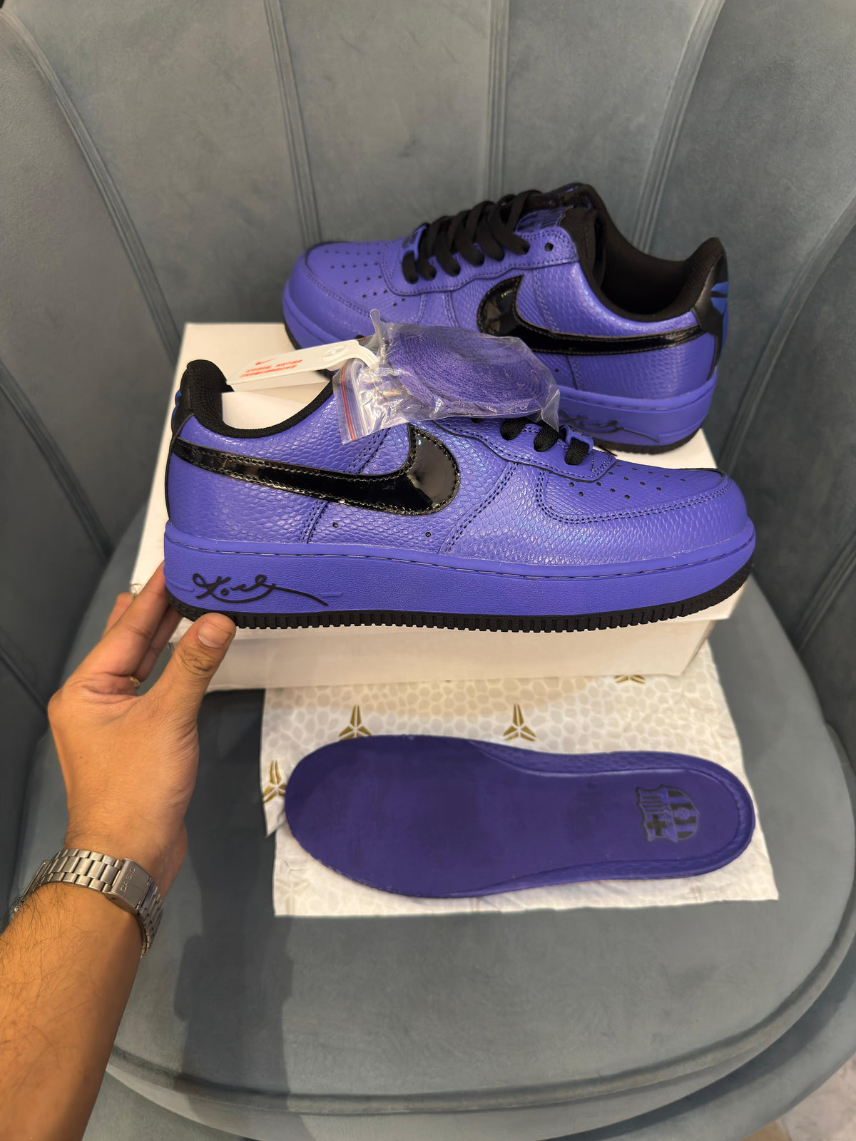 NIKE AIRFORCE KOBE BRYANT PURPLE