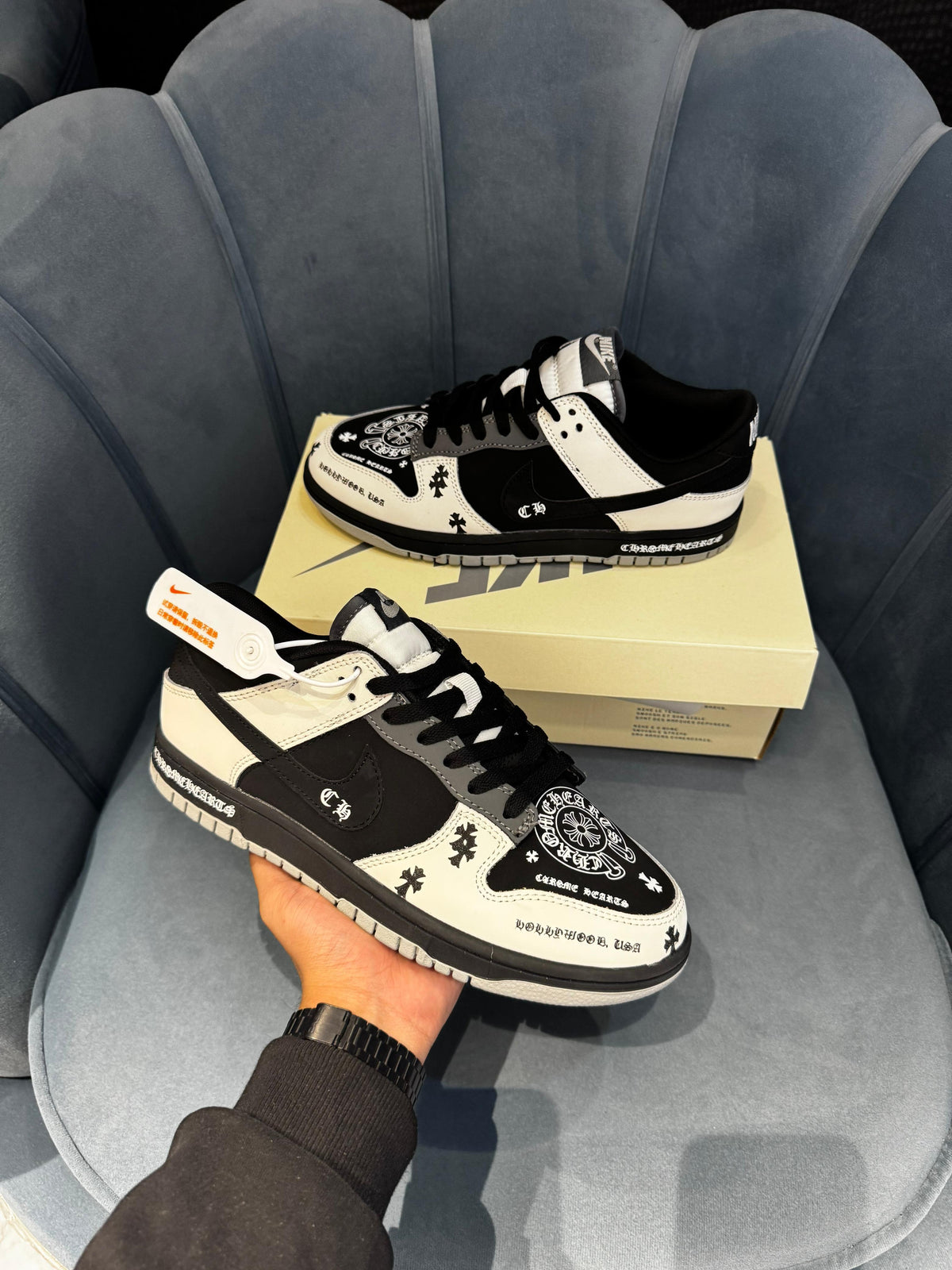 Nike Sb Dunk Chrome Hearts