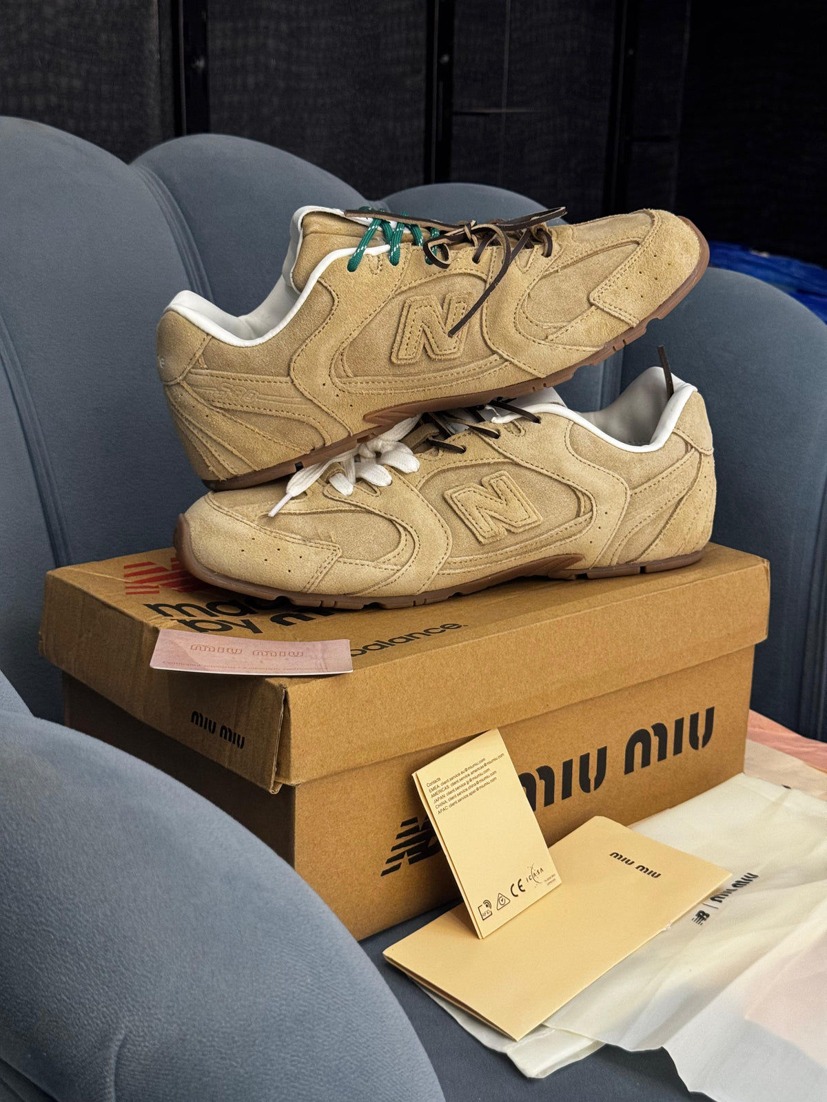 NEW BALANCE 530 SL MIU MIU ECRU
