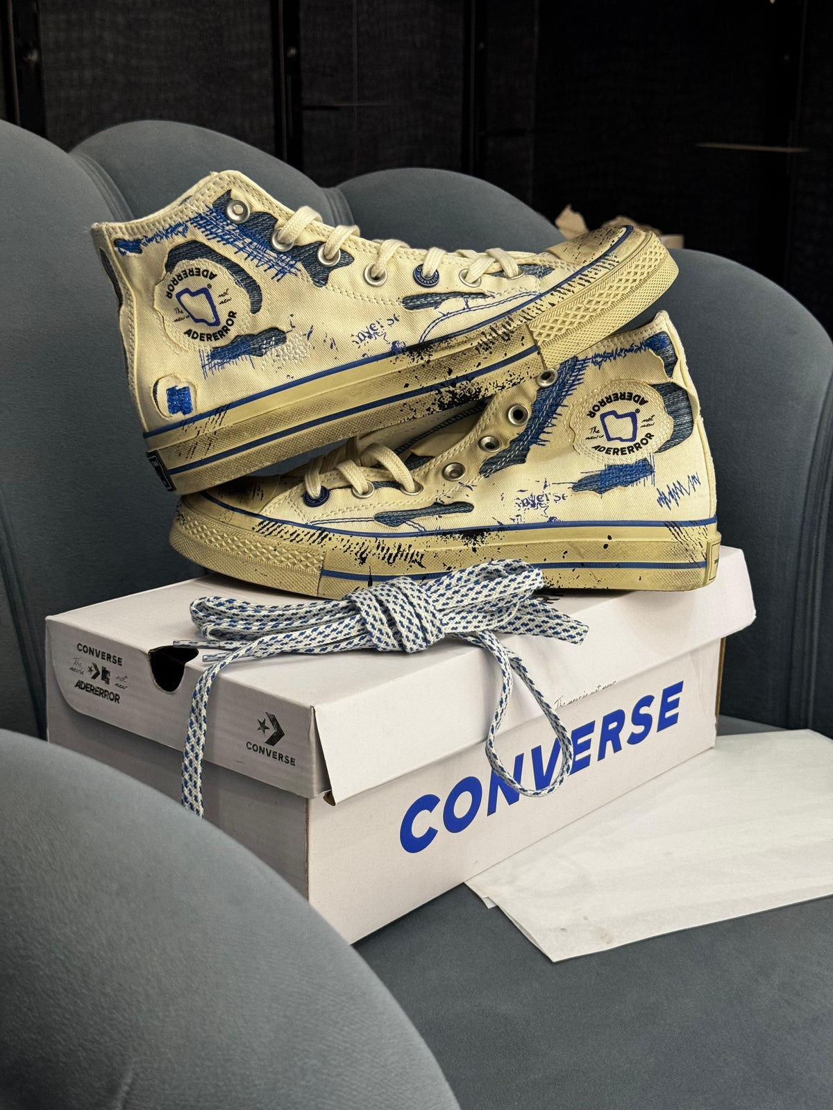 CONVERSE CHUCK 70 ADERERROR WHITE BLUE MID