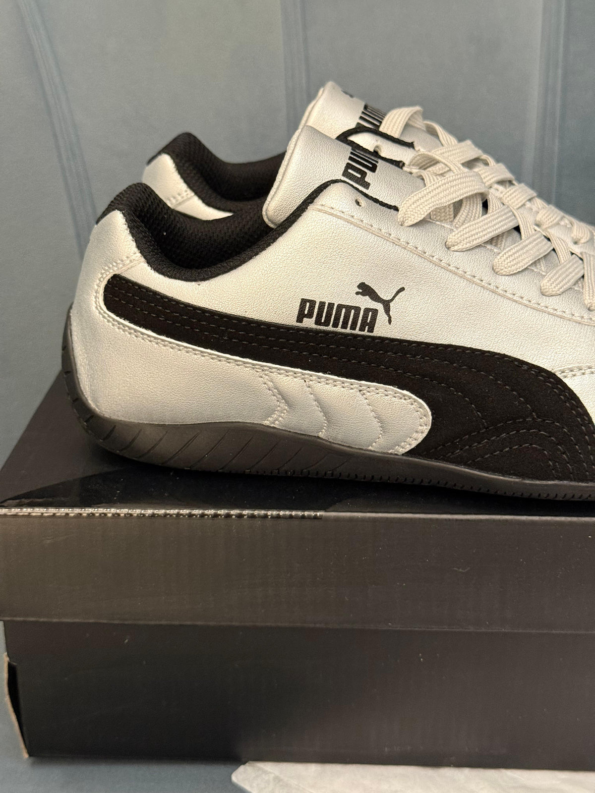 PUMA SPEED CAT SILVER/BLACK