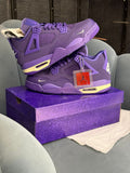 AIR JORDANS RETRO 4 NIGEL SYLVESTER PURPLE