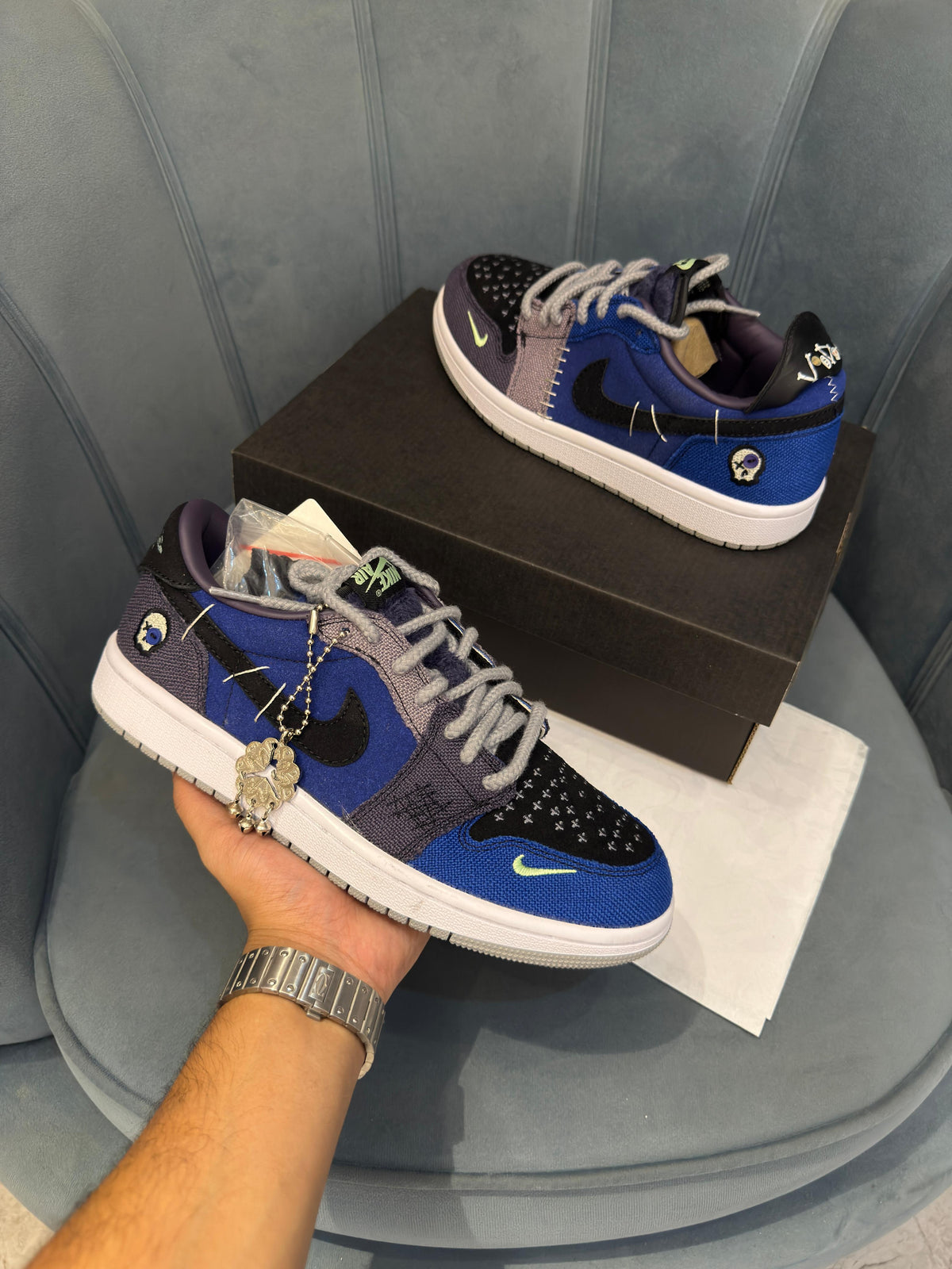 AIR JORDAN 1 LOW ZION WILLIAMSON OG BLUE