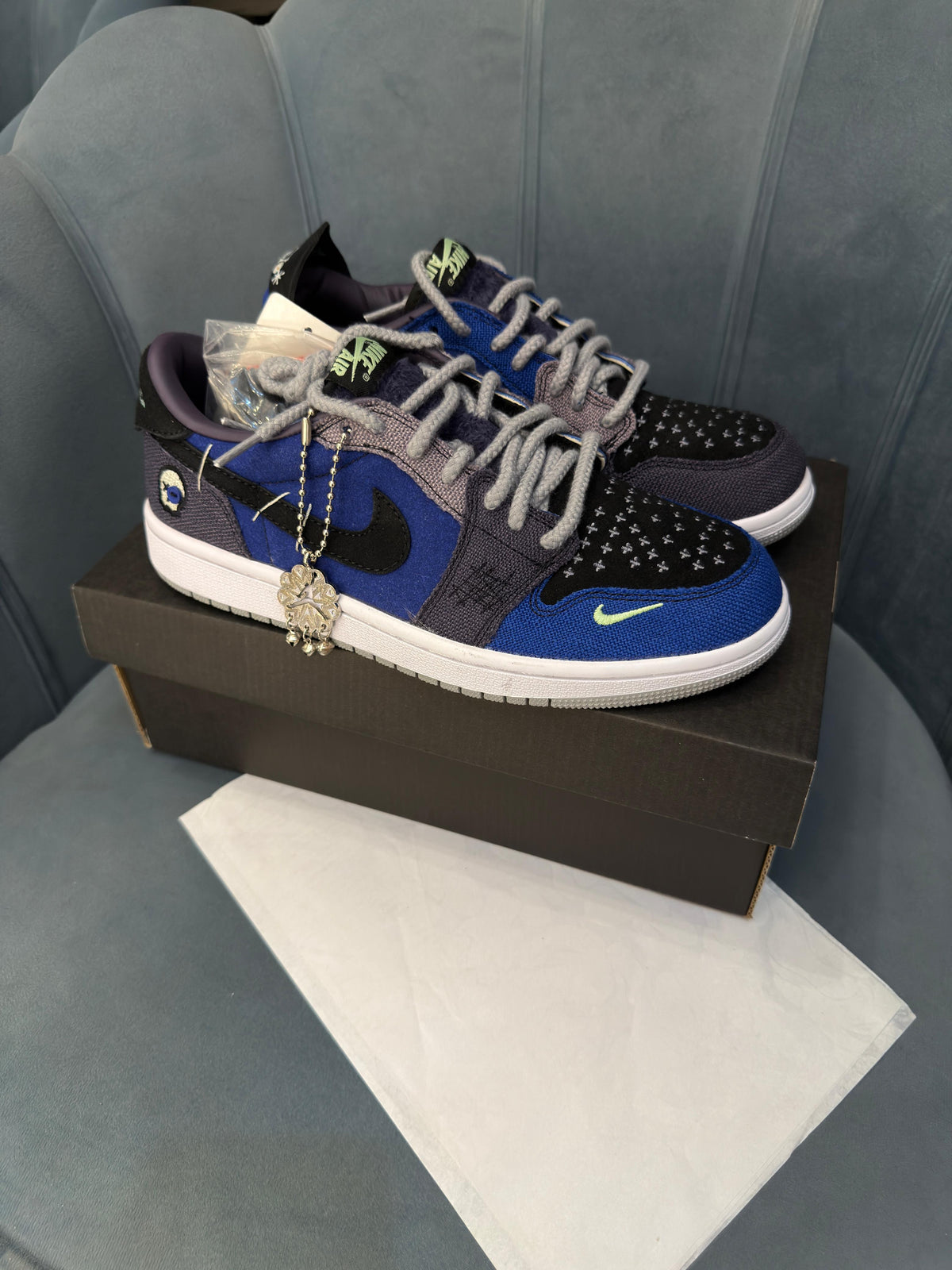 AIR JORDAN 1 LOW ZION WILLIAMSON OG BLUE