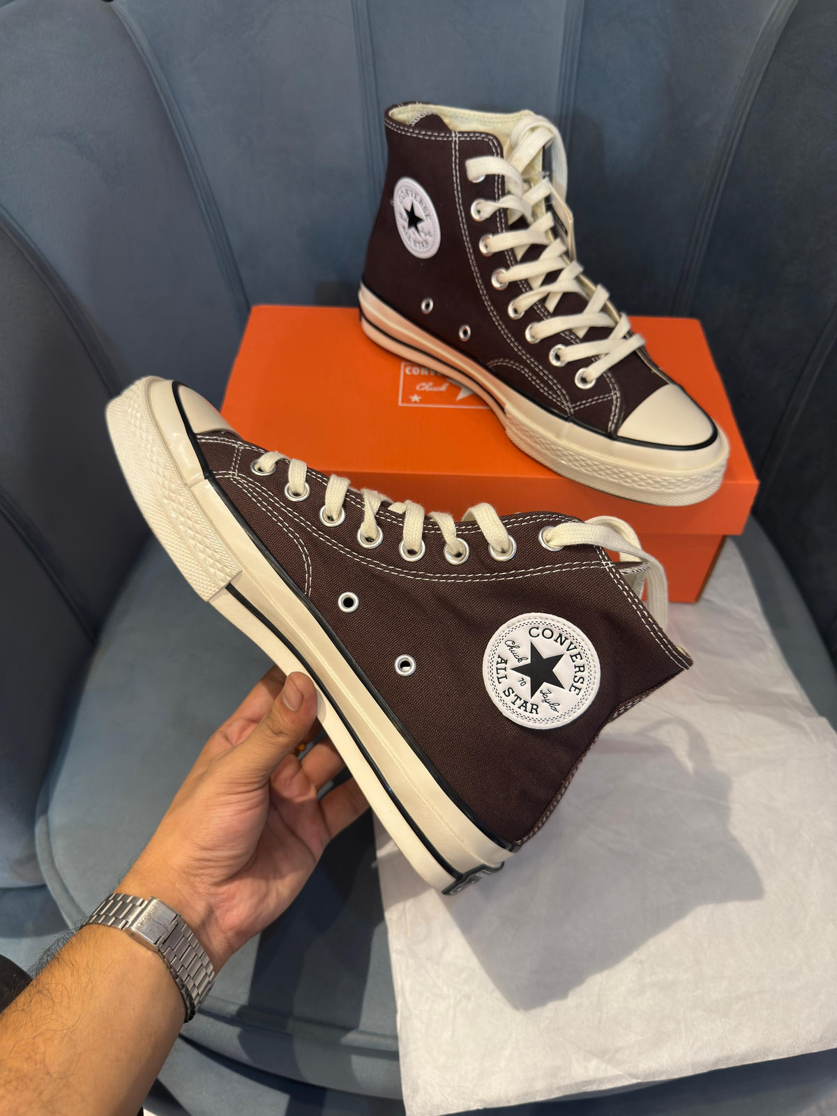 CONVERSE CHUCK TAYLOR 70 BROWN