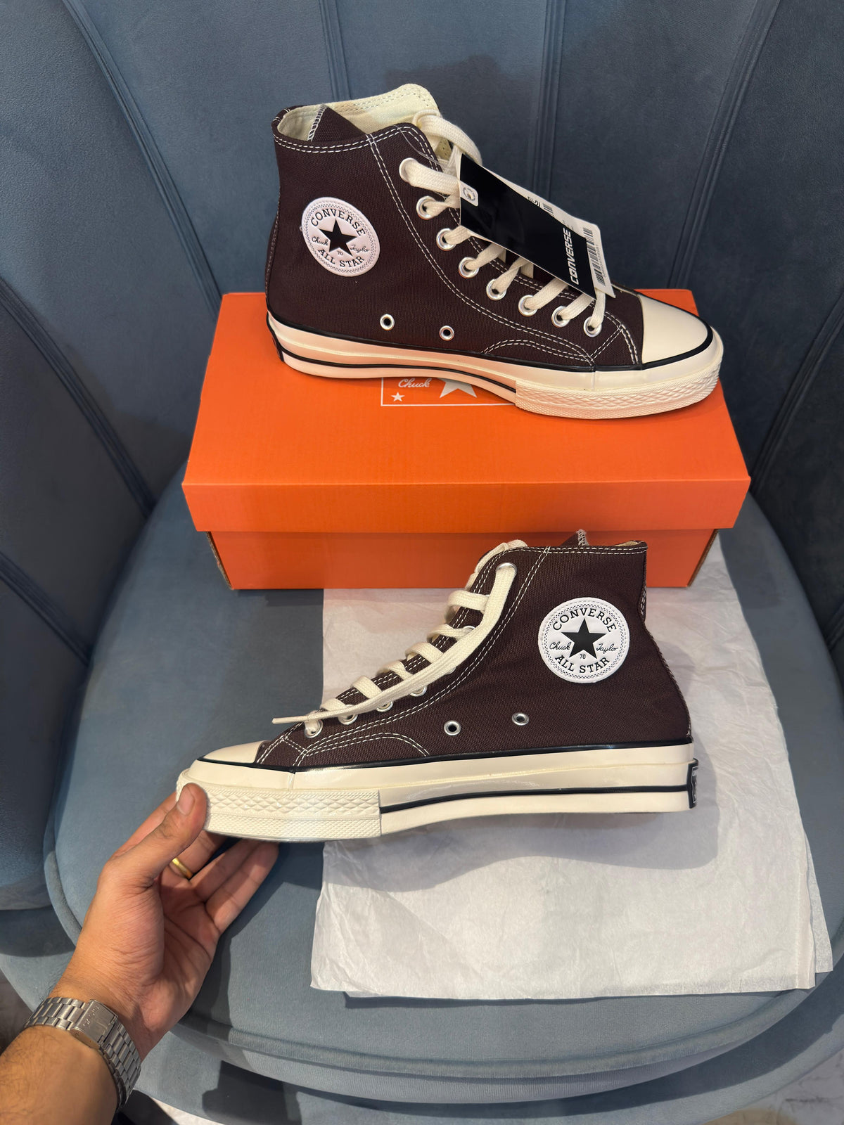 CONVERSE CHUCK TAYLOR 70 BROWN