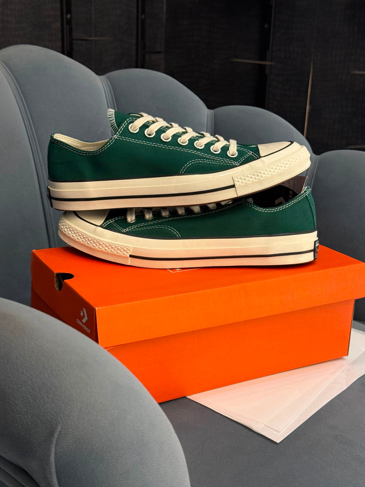 CONVERSE CHUCK 70’s LOW GREEN