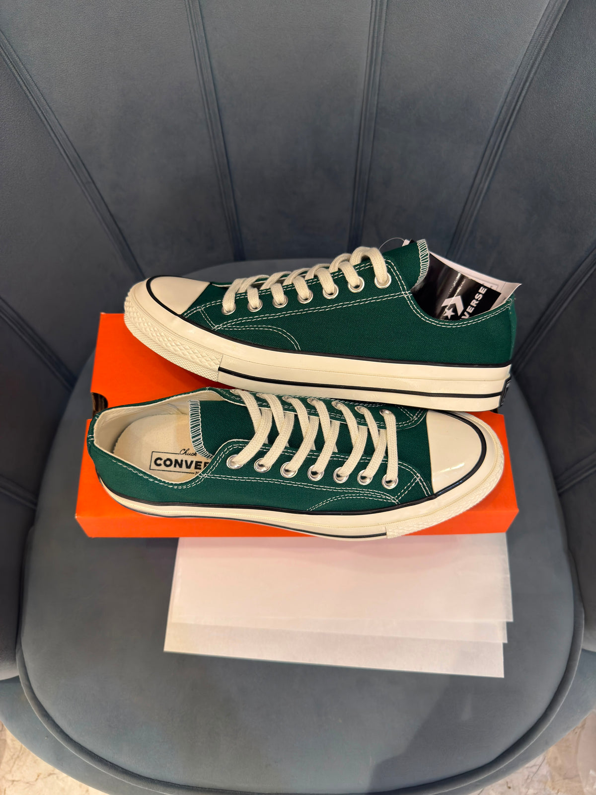 CONVERSE CHUCK 70’s LOW GREEN