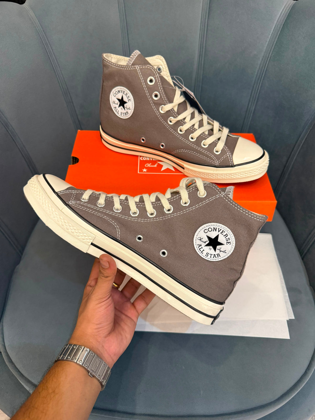 CONVERSE CHUCK TAYLOR 70 GREY