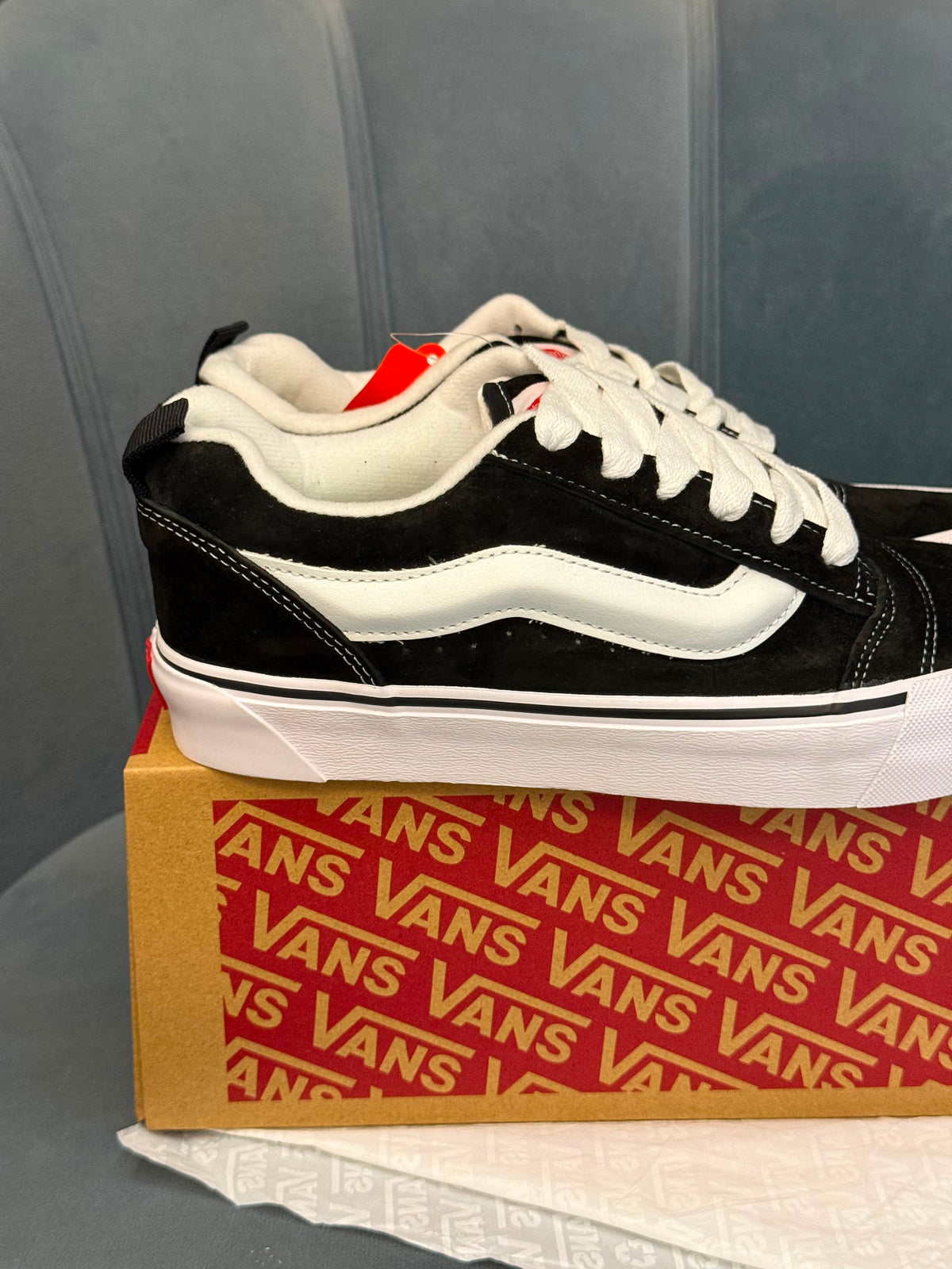 VANS OLD SKOOL KNU BLACK WHITE