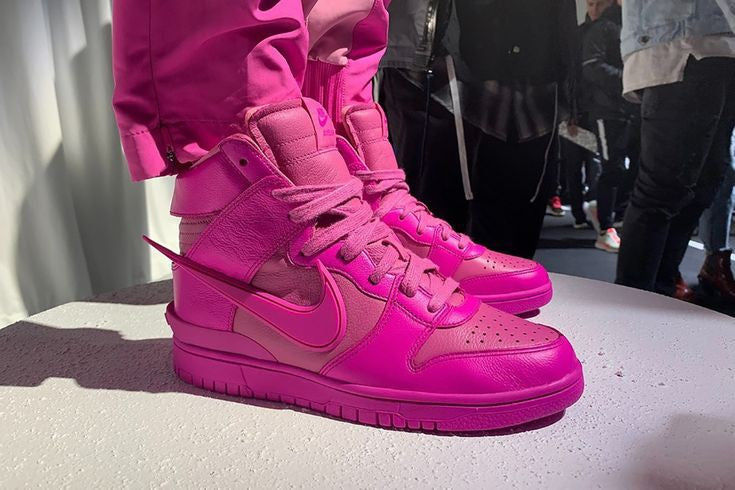 NIKE X AMBUSH DUNK HIGH LETHAL PINK