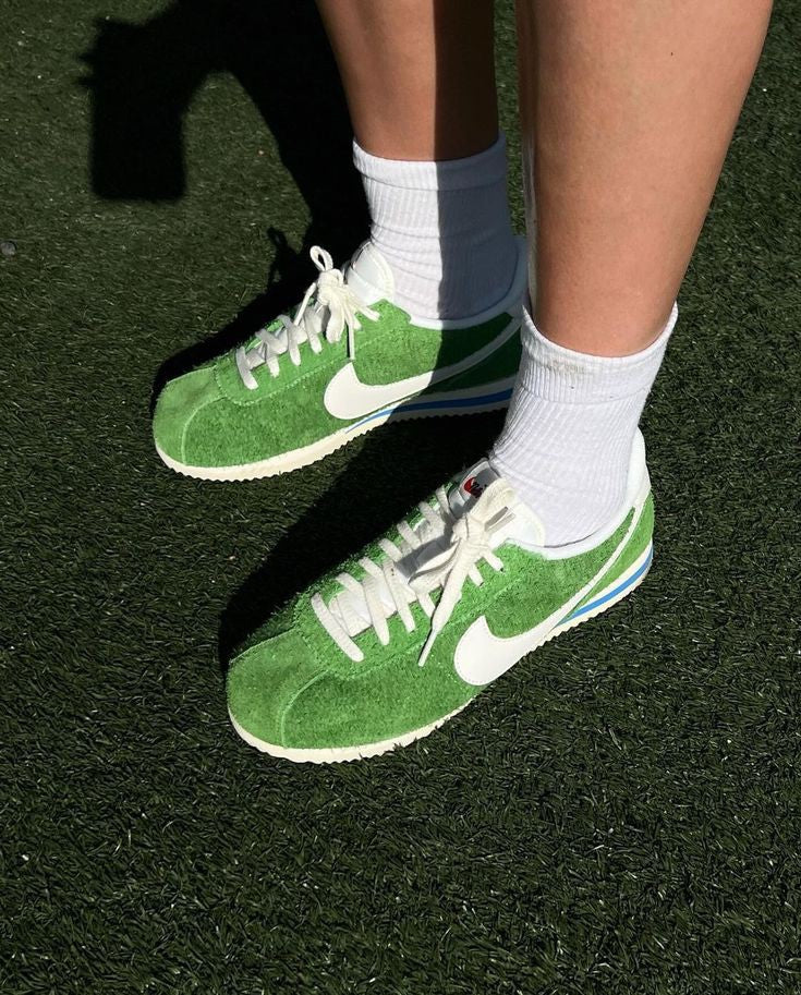 NIKE CORTEZ VINTAGE CHLOROPHYLL/ SAIL LIGHT BLUE