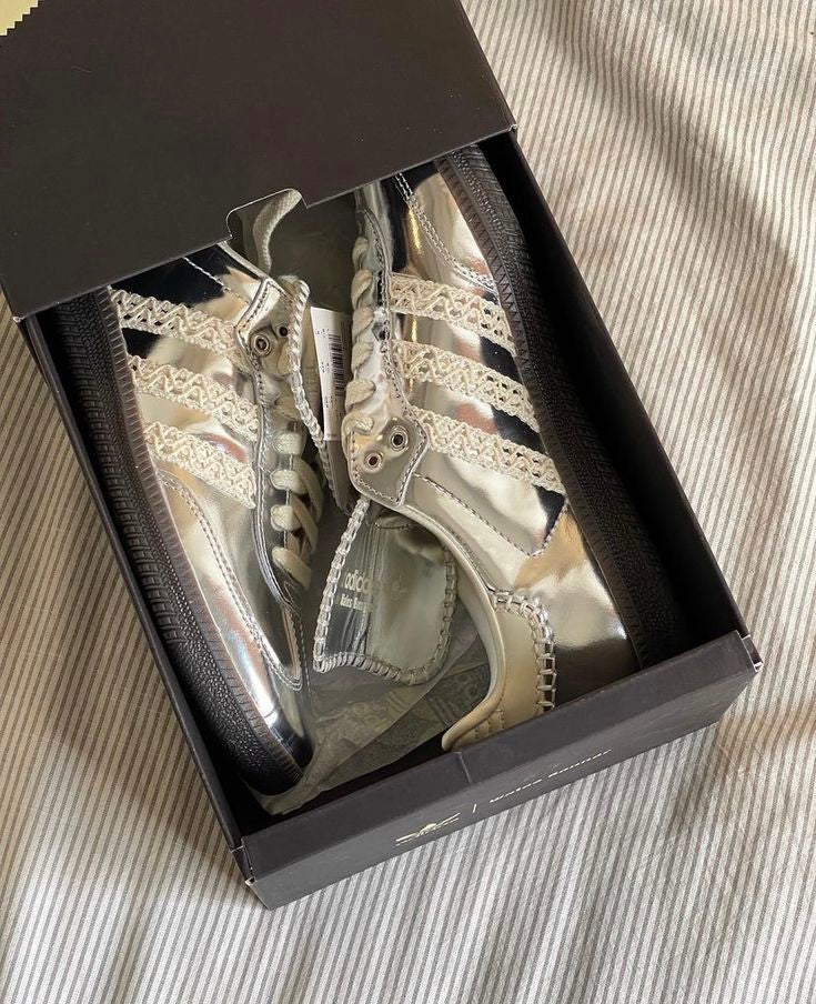 ADIDAS SAMBA X WALES BONNER SILVER