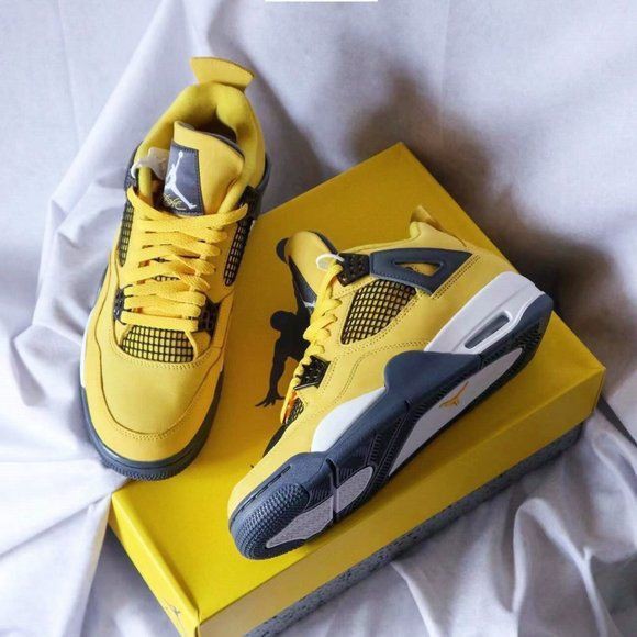AIR JORDAN RETRO  4 LIGHTNING UA QUALITY