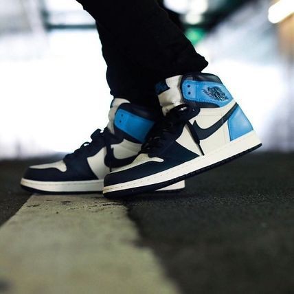 AIR JORDAN 1 OBSIDIAN BLUE HIGH U.A