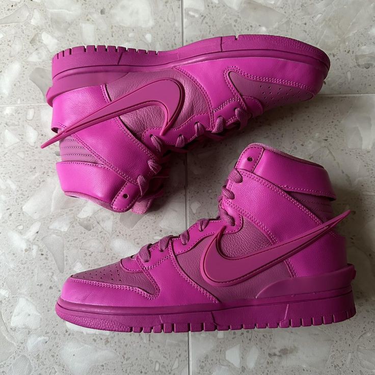 NIKE X AMBUSH DUNK HIGH LETHAL PINK