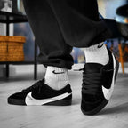 NIKE BLAZER CITY LOW BLACK WHITE