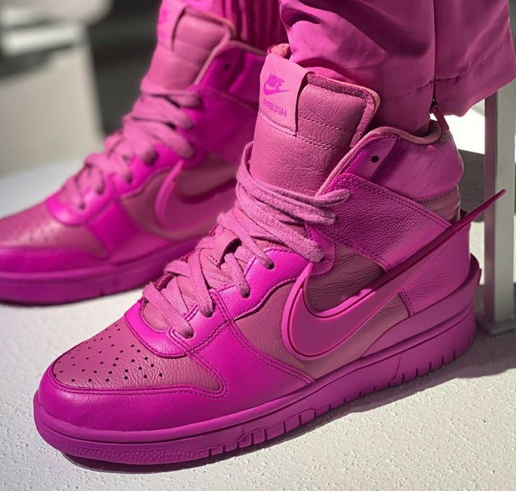 NIKE X AMBUSH DUNK HIGH LETHAL PINK
